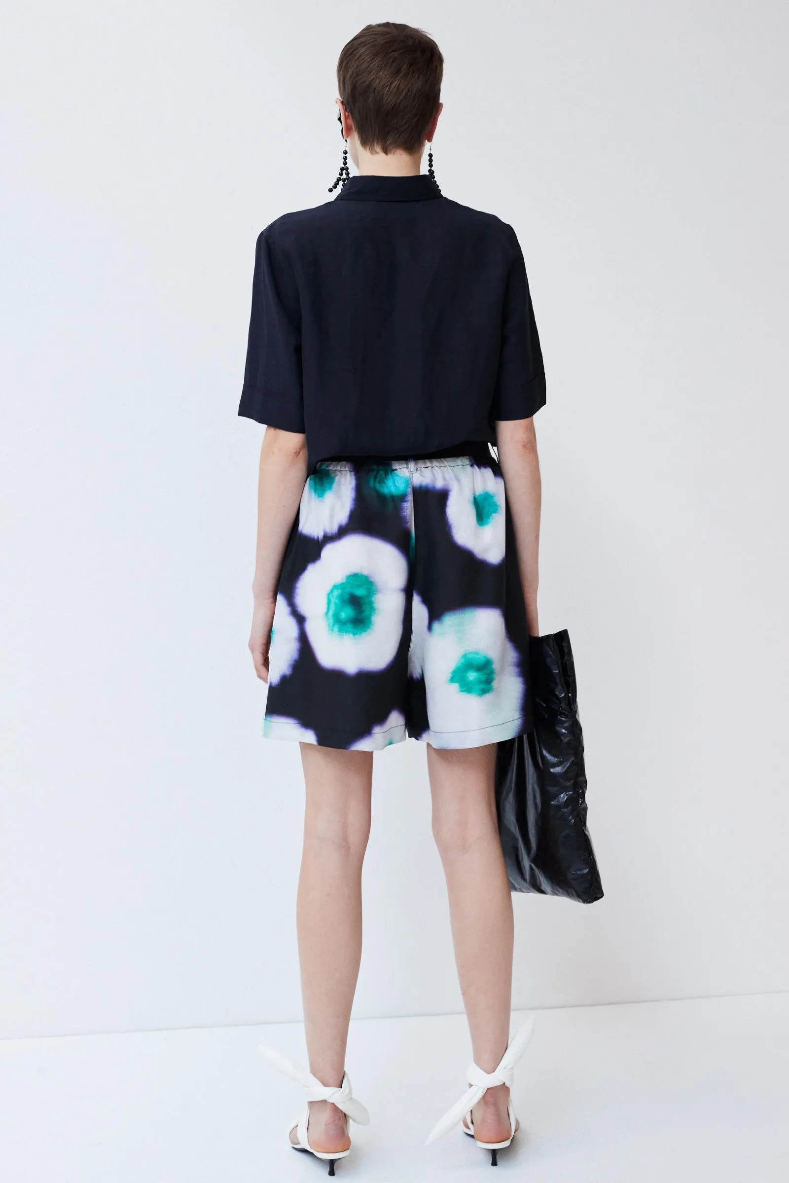 Petros elastic waist shorts sold by Christian Wijnants product image thumbnail 2