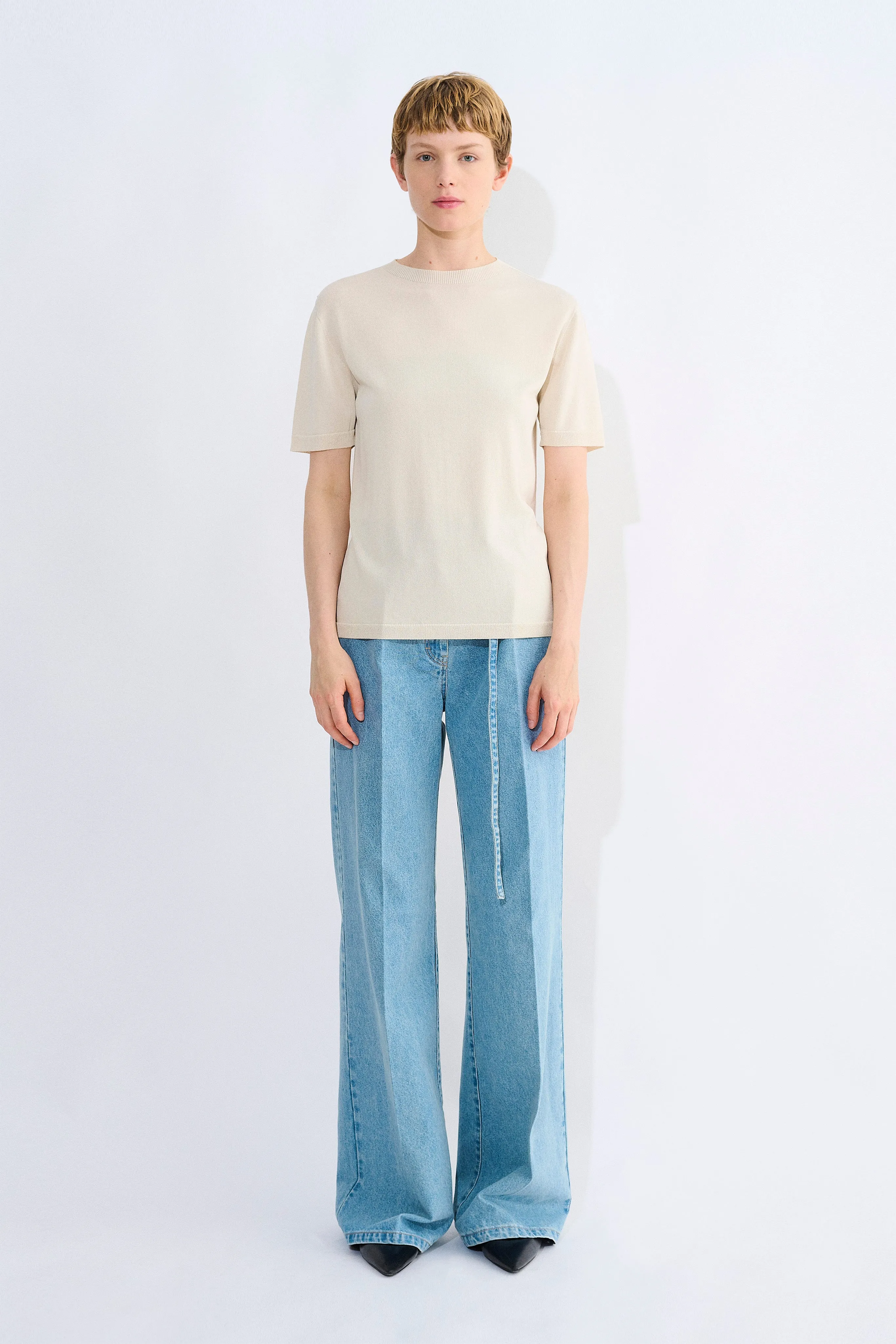 Kiya Seamless Knitted Top sold by Christian Wijnants