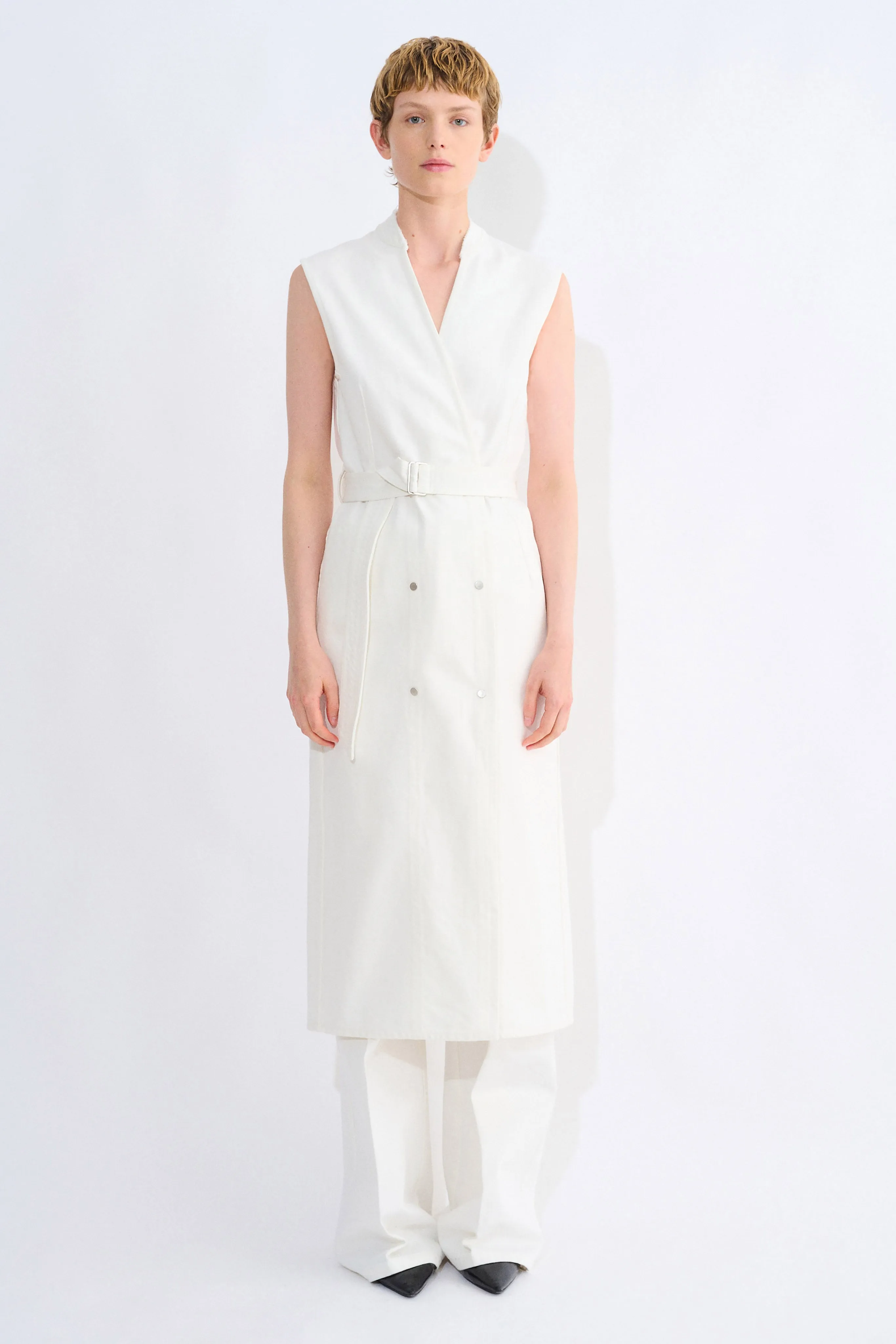 Demba Denim Dress sold by Christian Wijnants