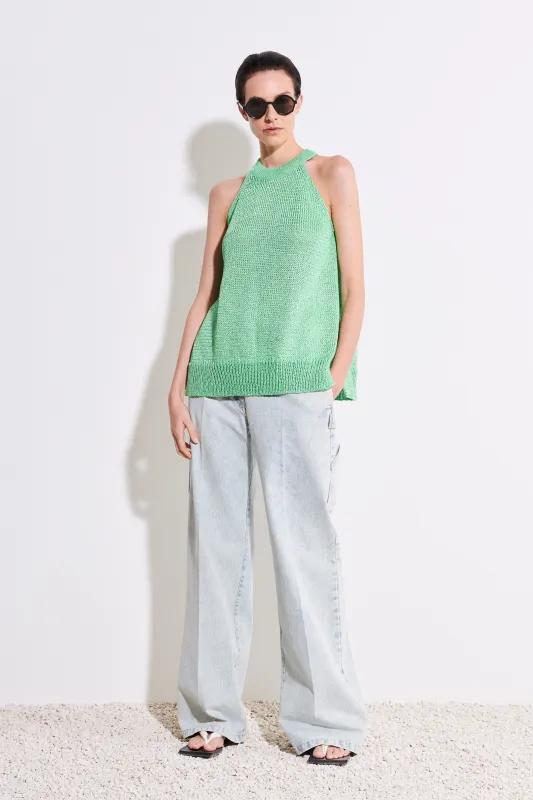 Kuhra Halterneck Knit Top sold by Christian Wijnants