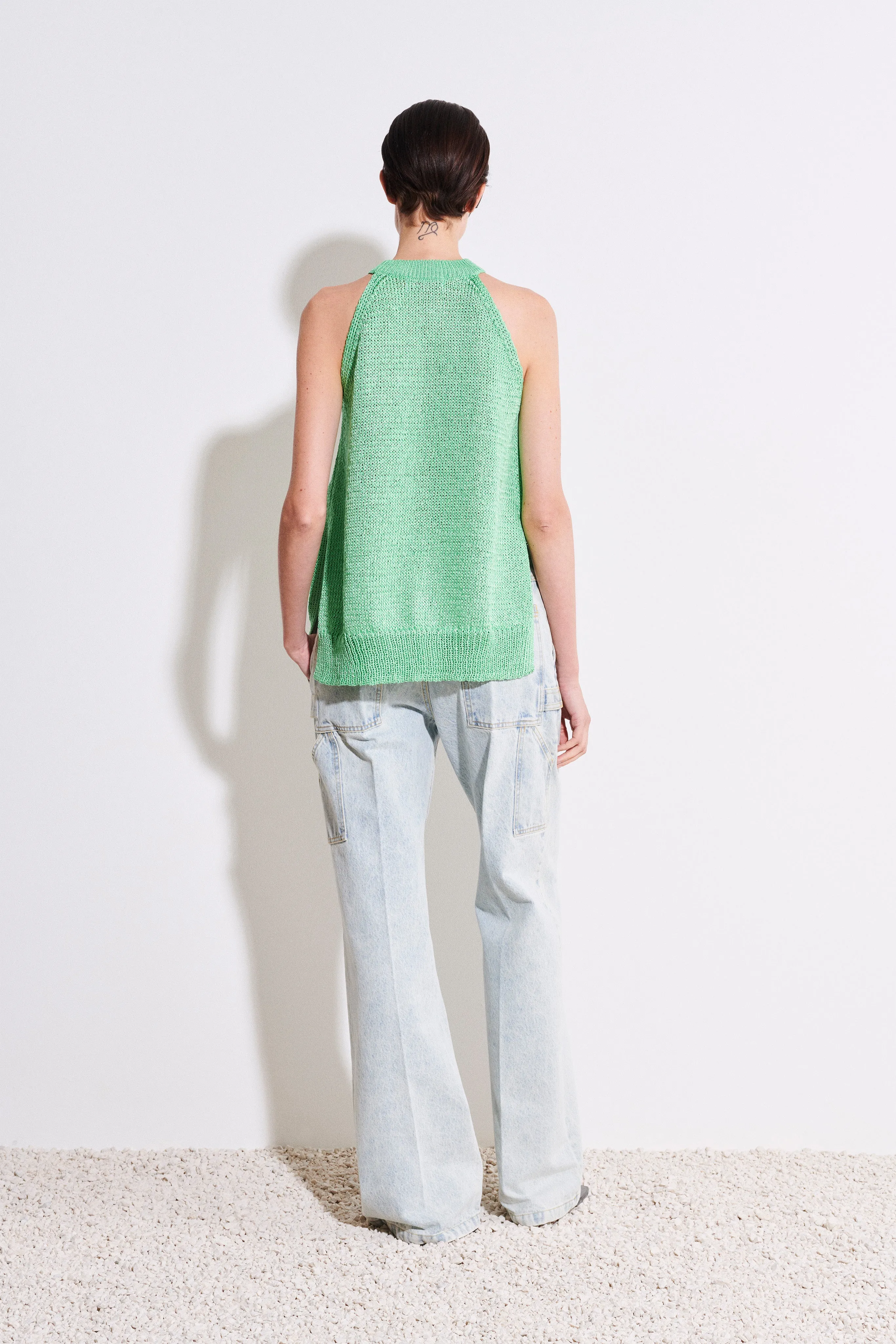 Kuhra Halterneck Knit Top sold by Christian Wijnants product image thumbnail 4