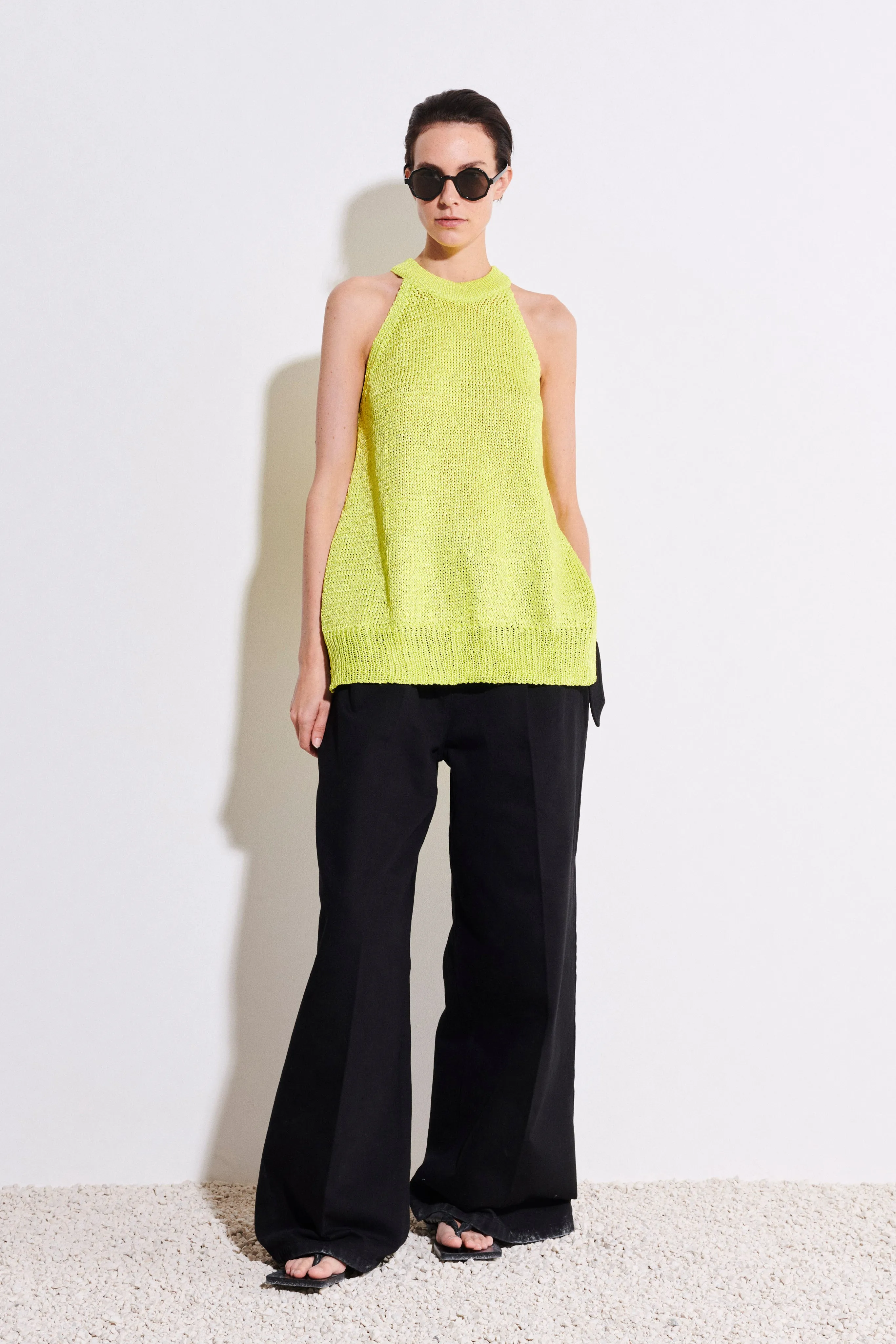 Kuhra Halterneck Knit Top sold by Christian Wijnants