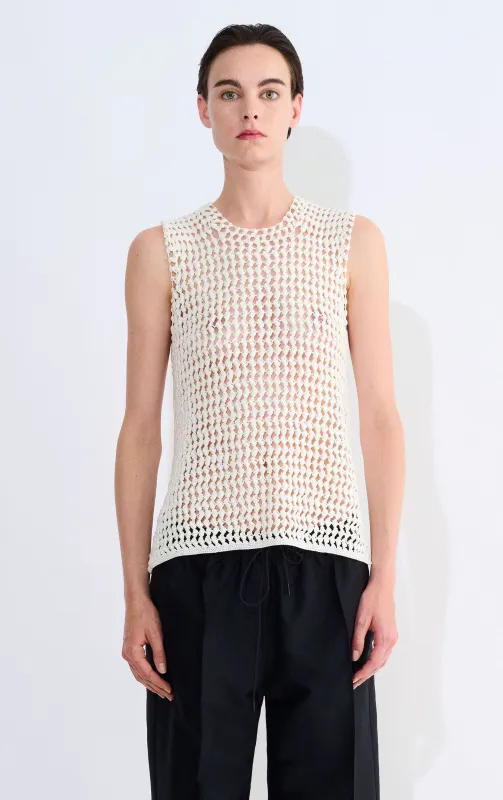 Kochet Hand Crochet Top sold by Christian Wijnants