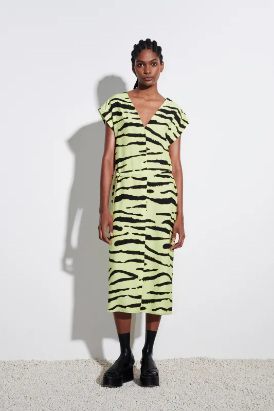 Dakota Sleeveless Dress With V-Neck made by Christian Wijnants