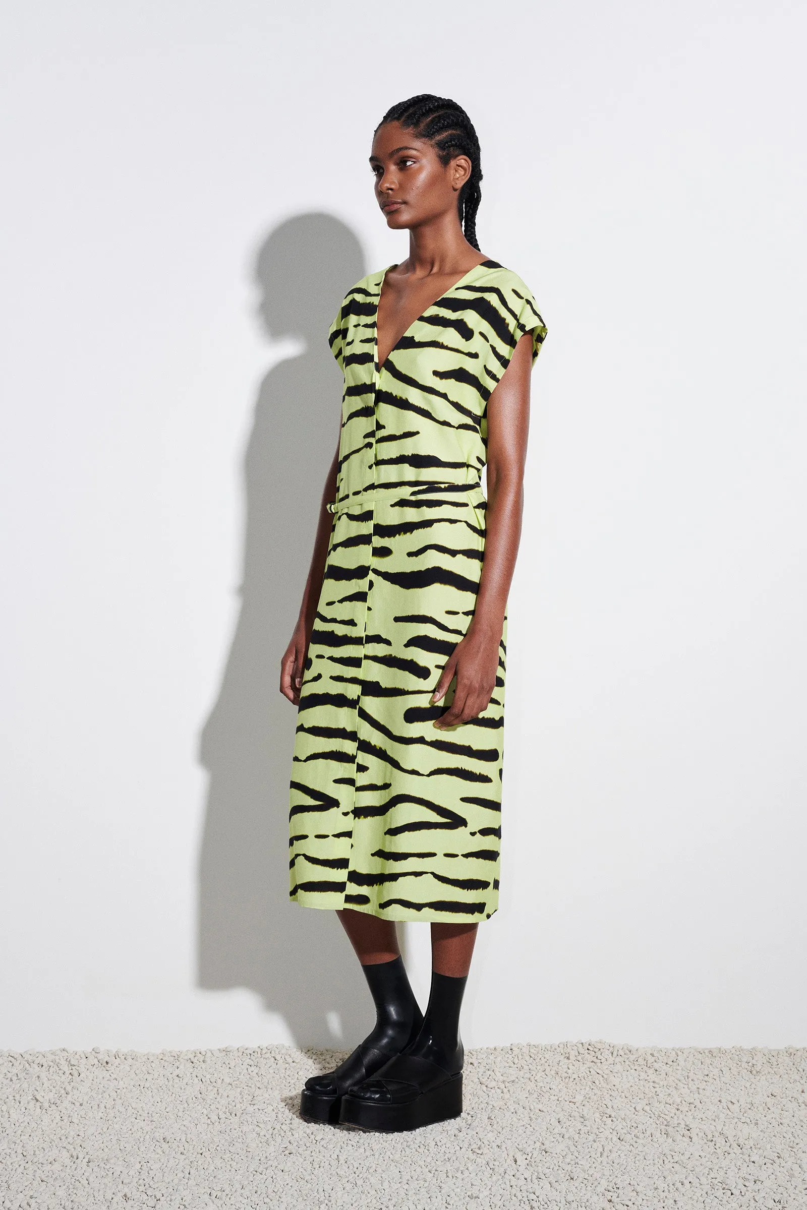 Dakota Sleeveless Dress With V-Neck sold by Christian Wijnants product image thumbnail 2