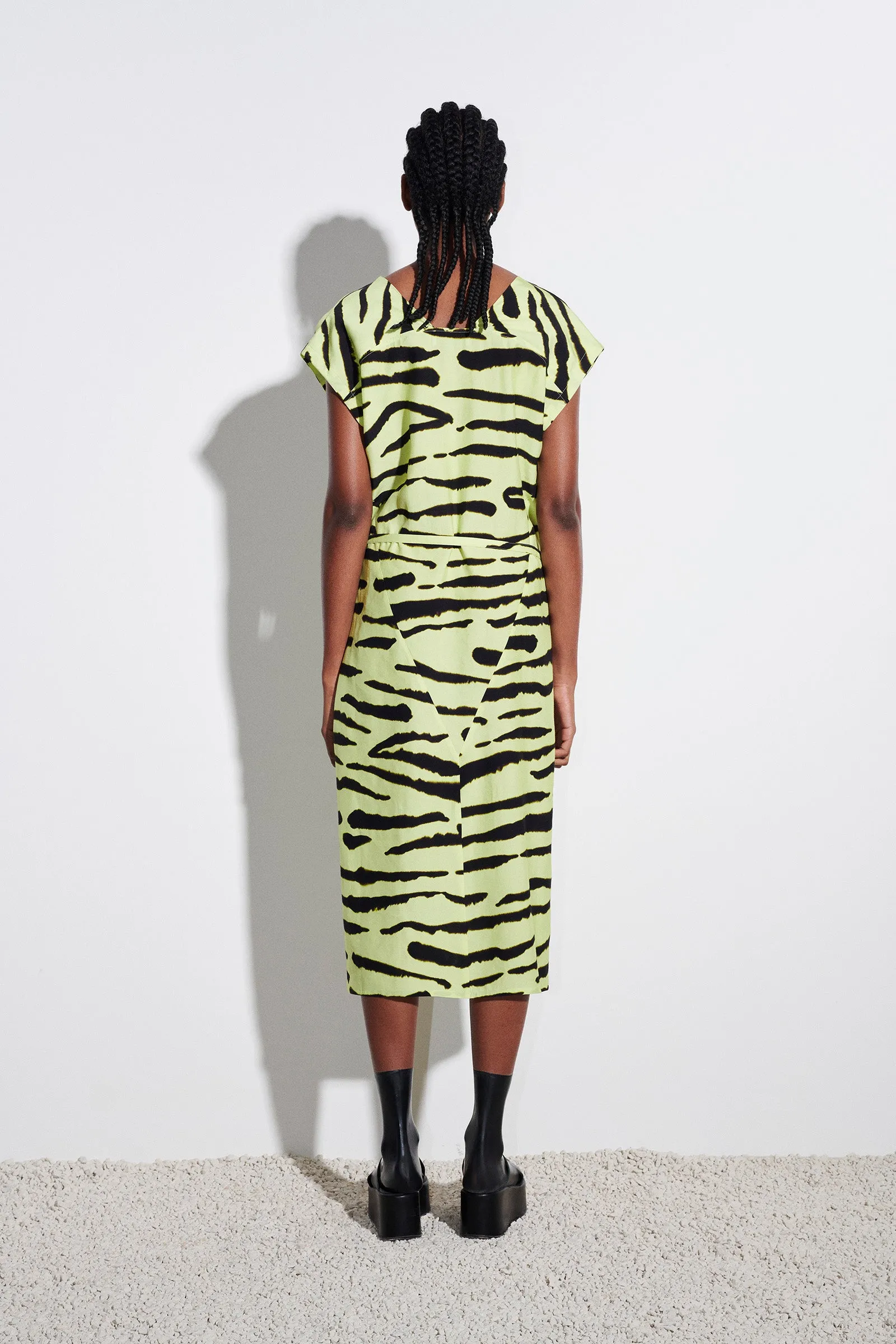 Dakota Sleeveless Dress With V-Neck sold by Christian Wijnants product image thumbnail 4