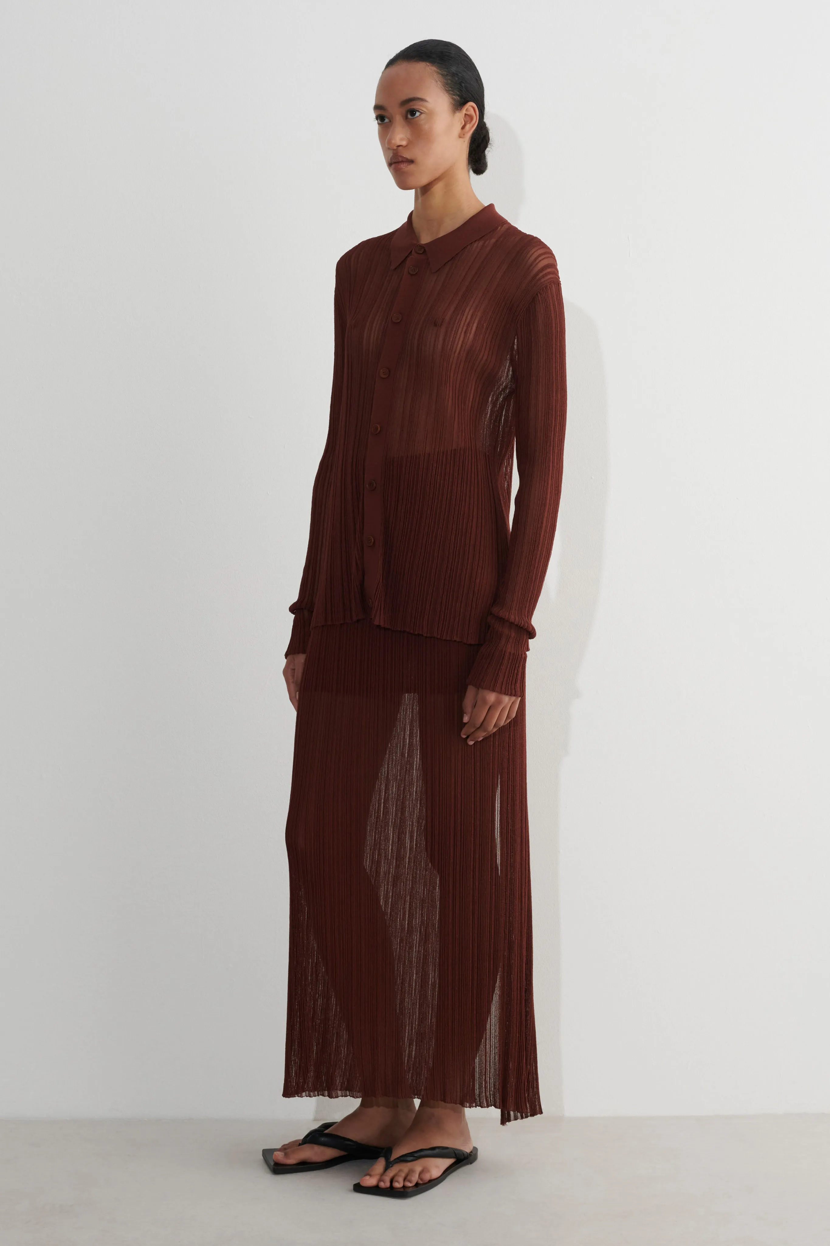 Kendi Plisse Skirt sold by Christian Wijnants product image thumbnail 2