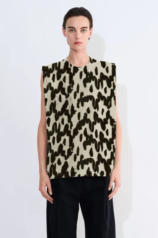 Tabansir Sleeveless Top sold by Christian Wijnants