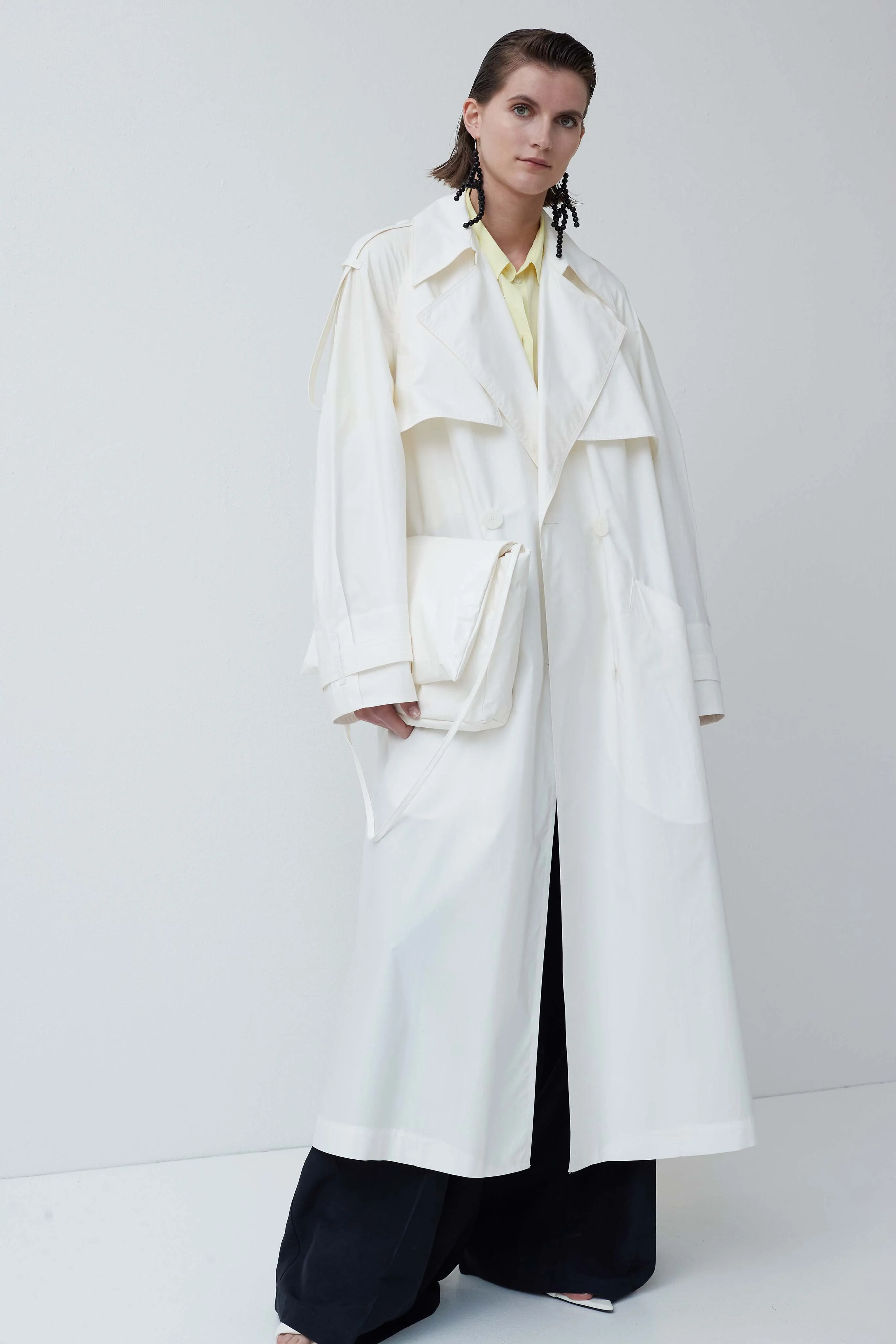 Chaturi oversized trench coat sold by Christian Wijnants product image thumbnail 2