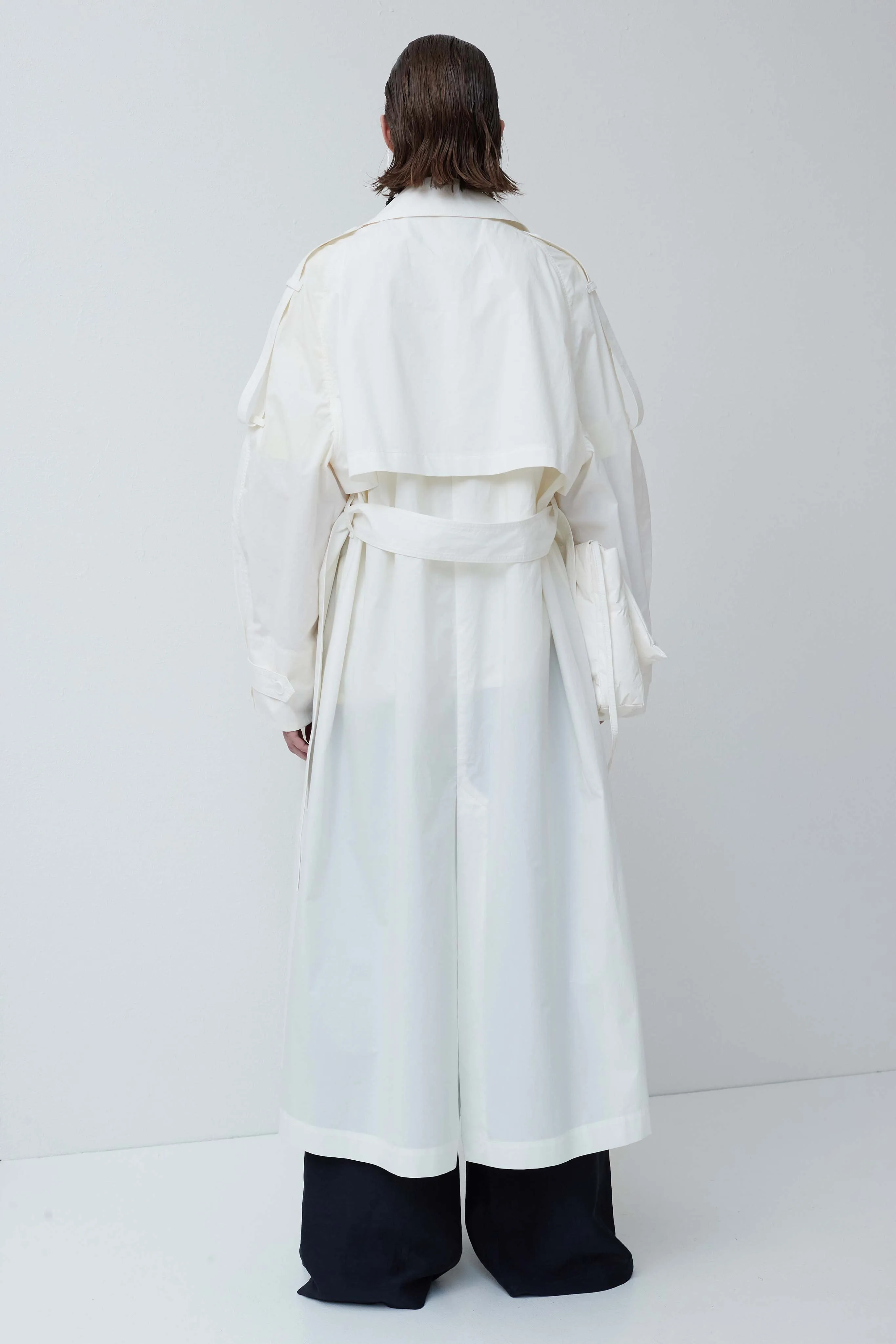 Chaturi oversized trench coat sold by Christian Wijnants product image thumbnail 3