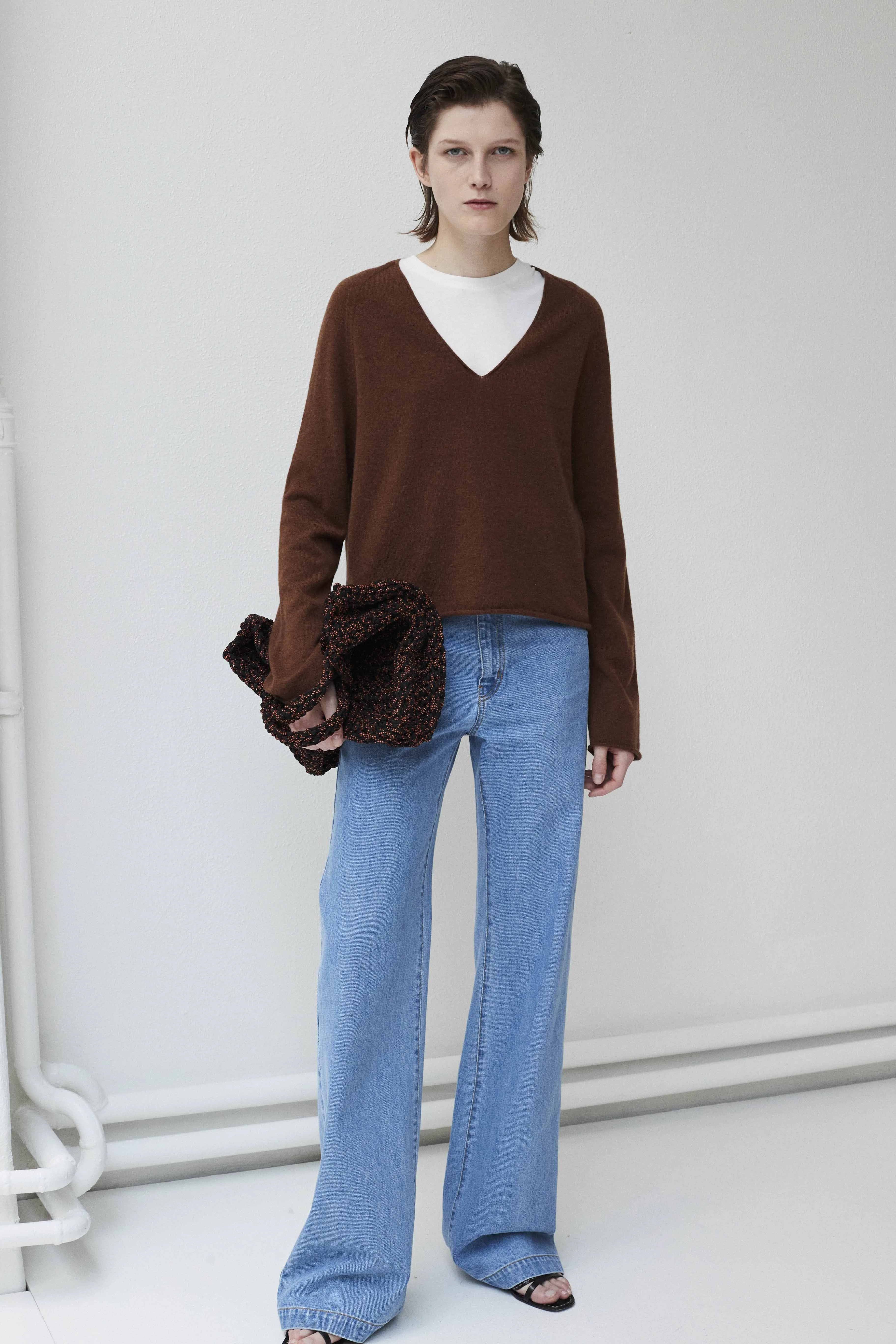 Kash whole garment knit sweater sold by Christian Wijnants product image thumbnail 3