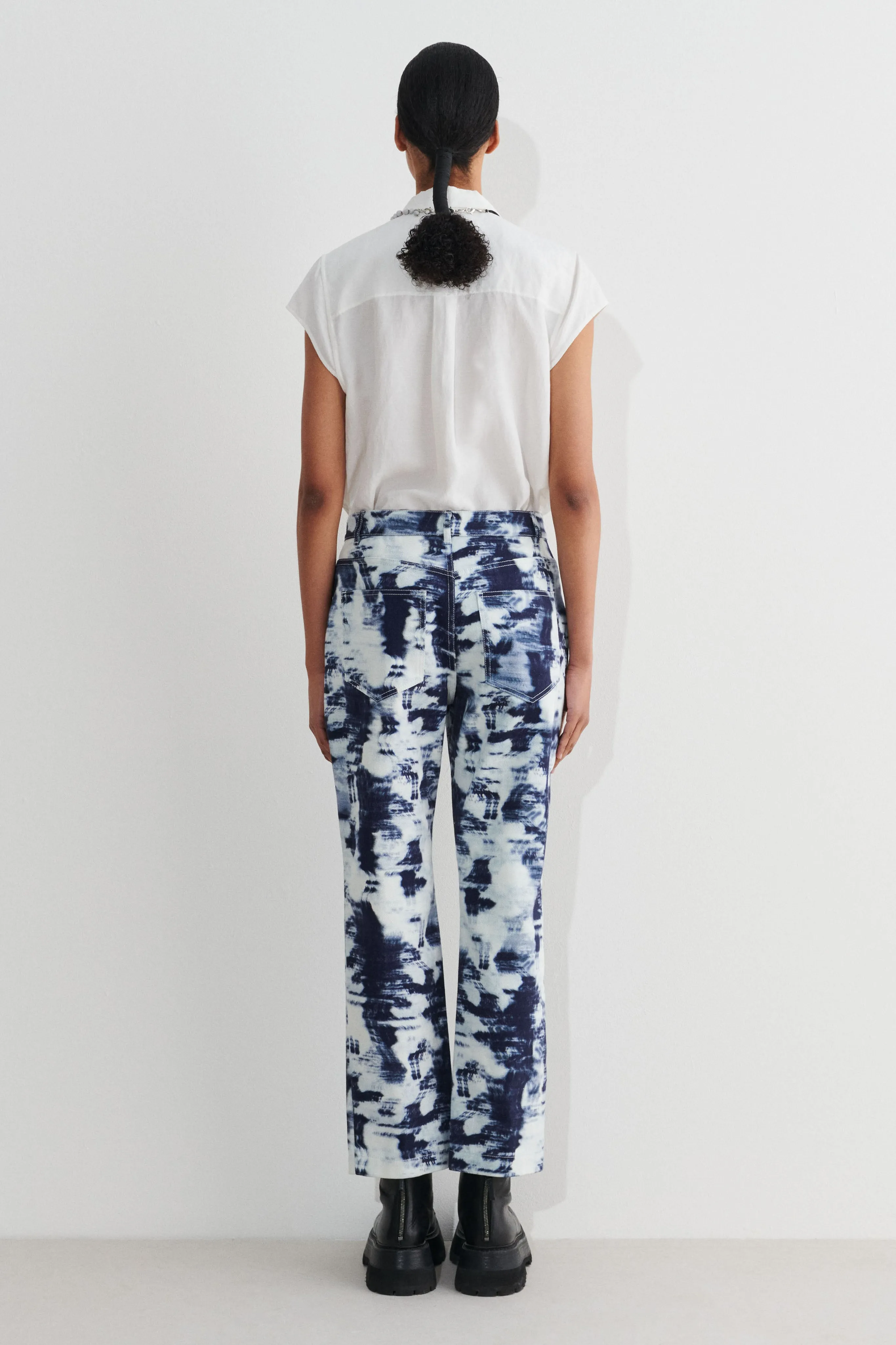 Pinyad Cropped Jeans sold by Christian Wijnants product image thumbnail 5