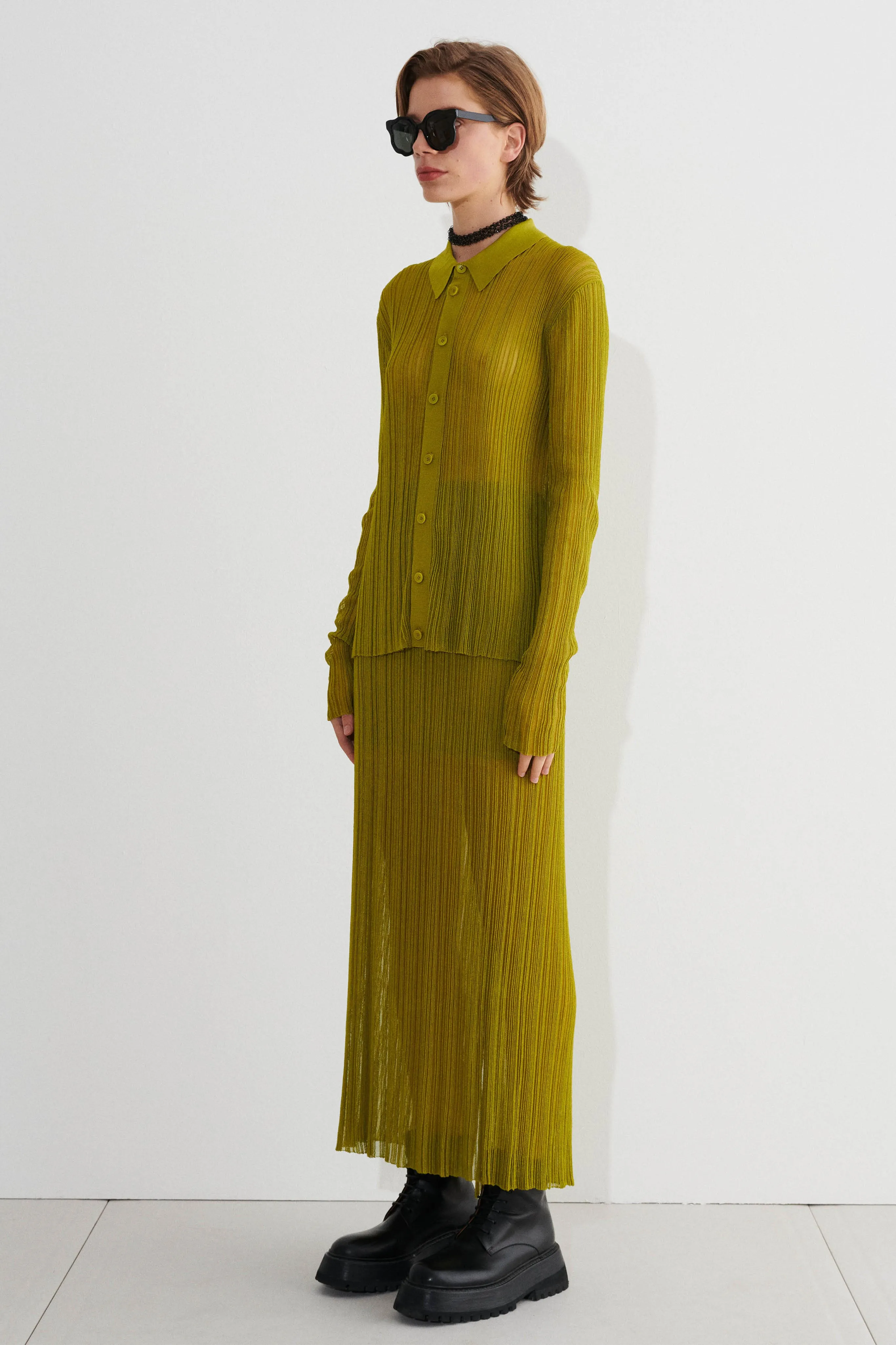 Kendi Plisse Skirt sold by Christian Wijnants product image thumbnail 2