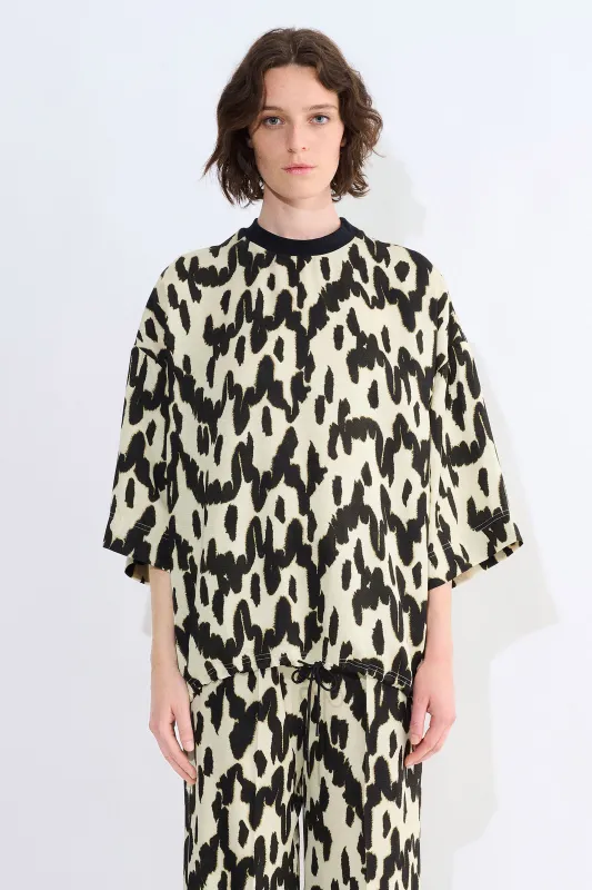 Thabani Boxy Top made by Christian Wijnants