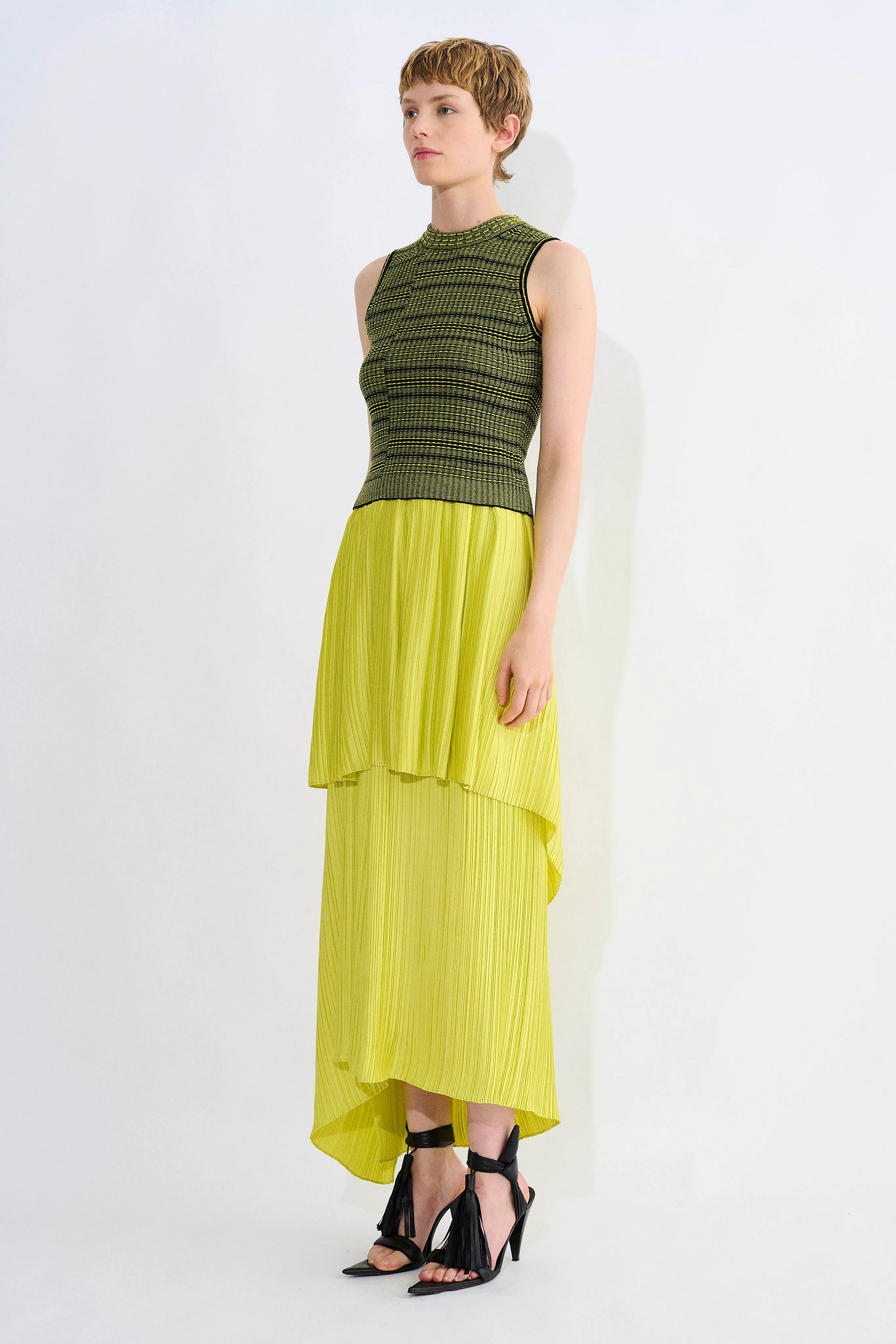 Sefu Plisse Skirt sold by Christian Wijnants product image thumbnail 2