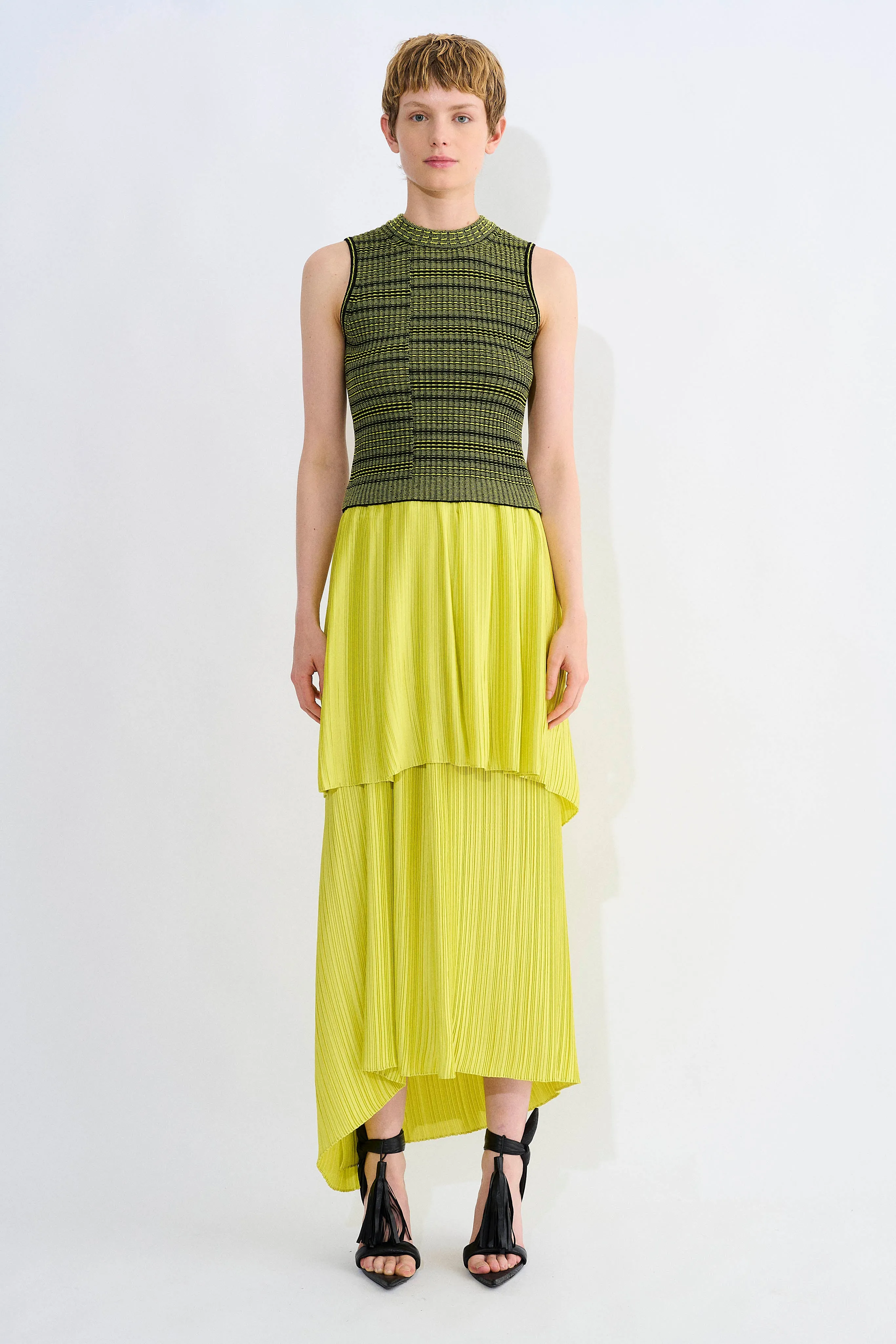 Sefu Plisse Skirt sold by Christian Wijnants