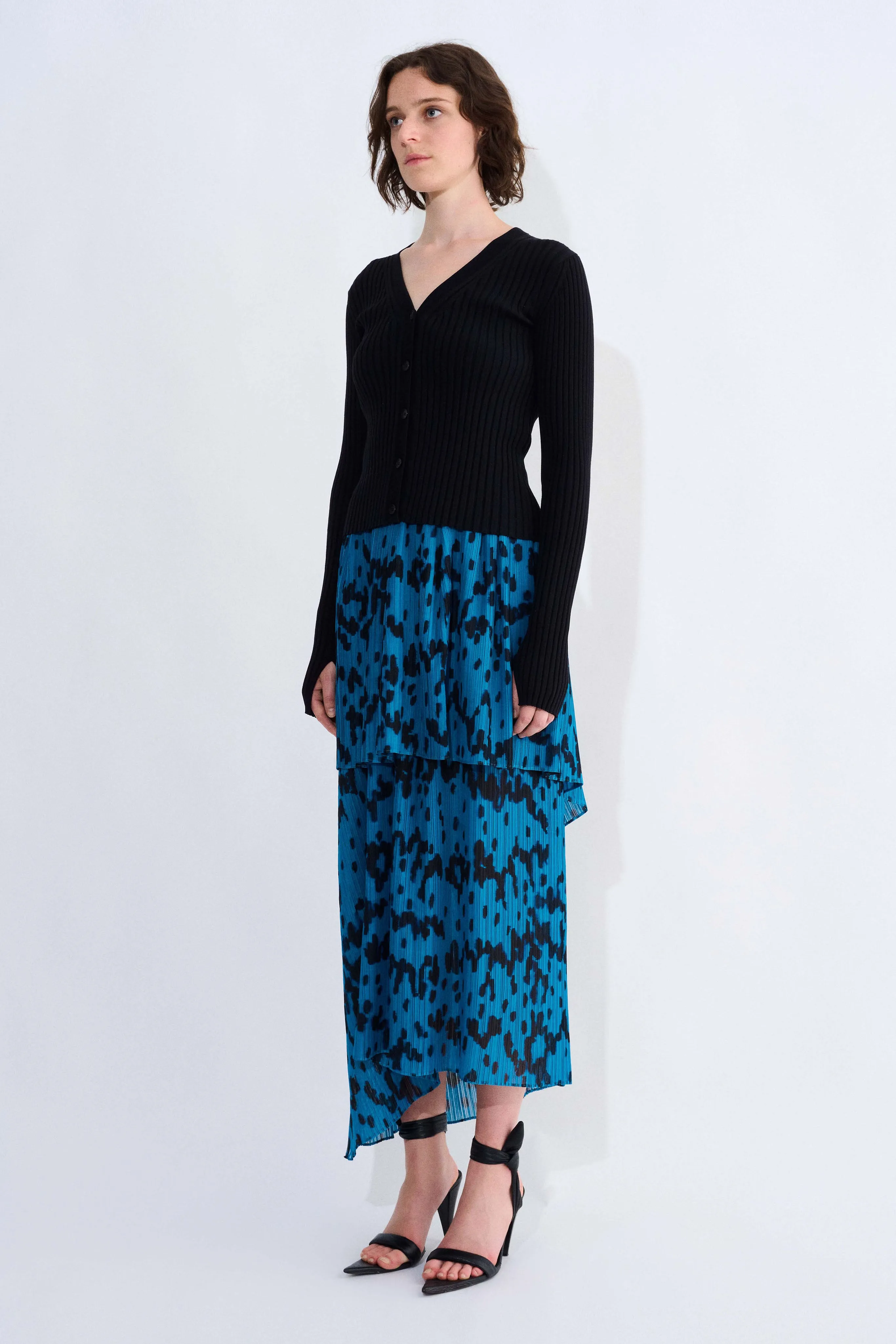 Sefu Plisse Skirt sold by Christian Wijnants product image thumbnail 2
