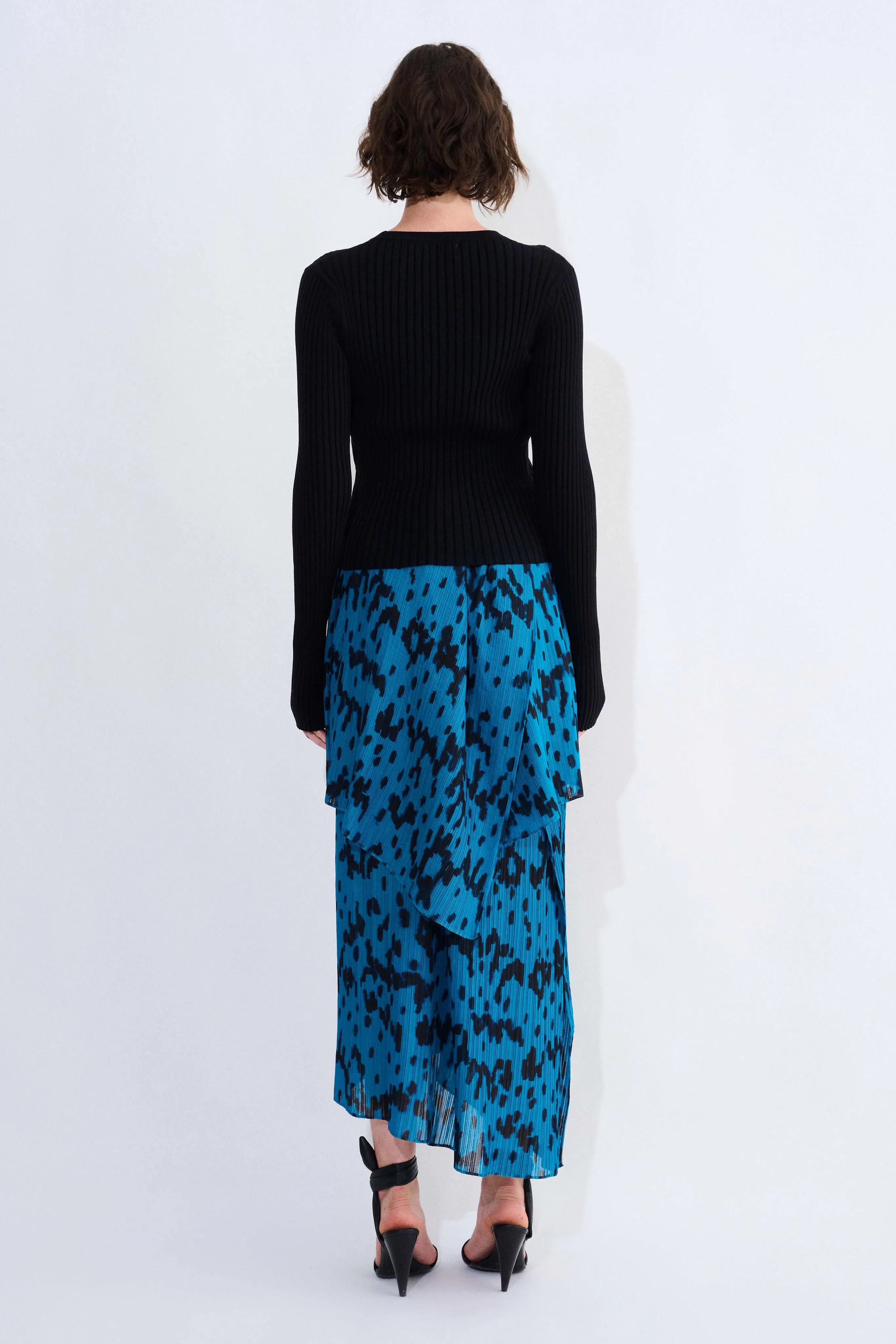 Sefu Plisse Skirt sold by Christian Wijnants product image thumbnail 3
