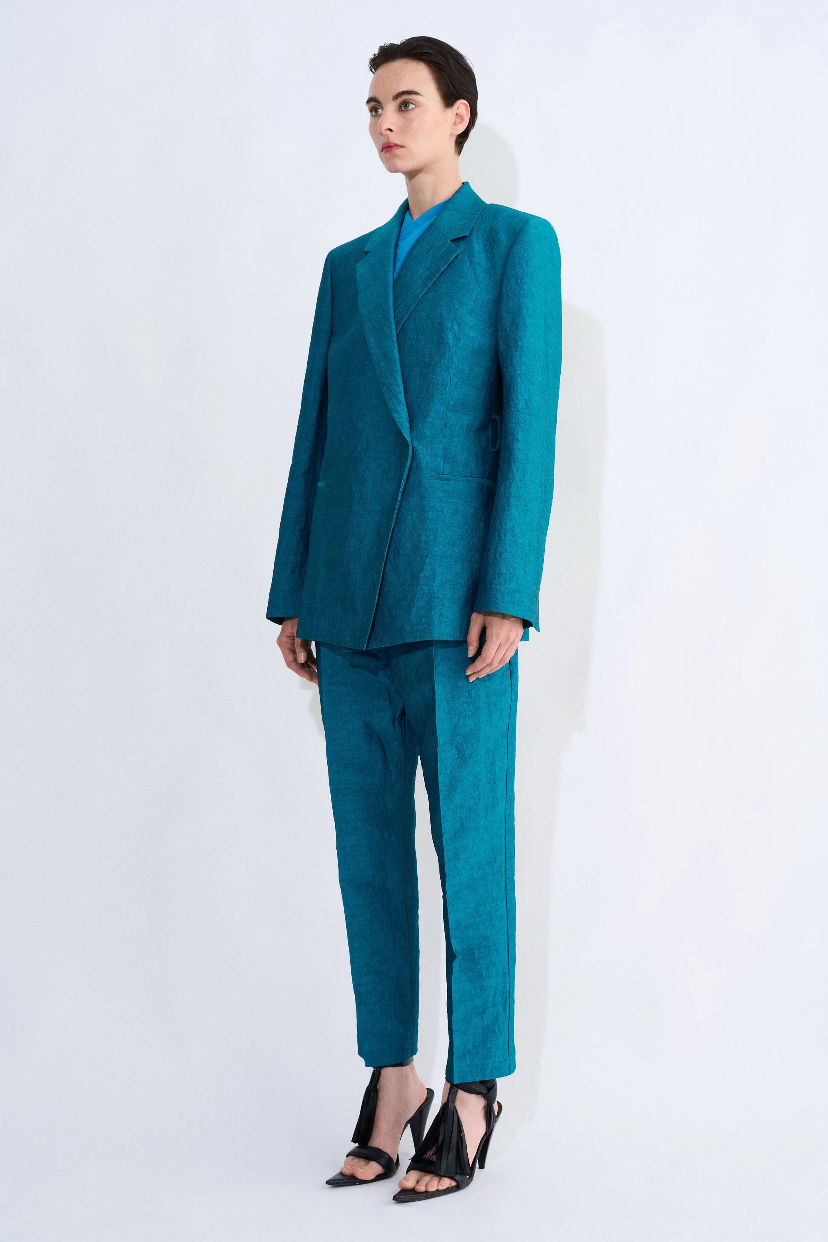 Jengo Tailored Jacket With Belt sold by Christian Wijnants product image thumbnail 2