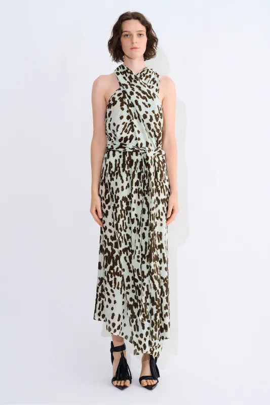 Dawla Plisse Dress made by Christian Wijnants