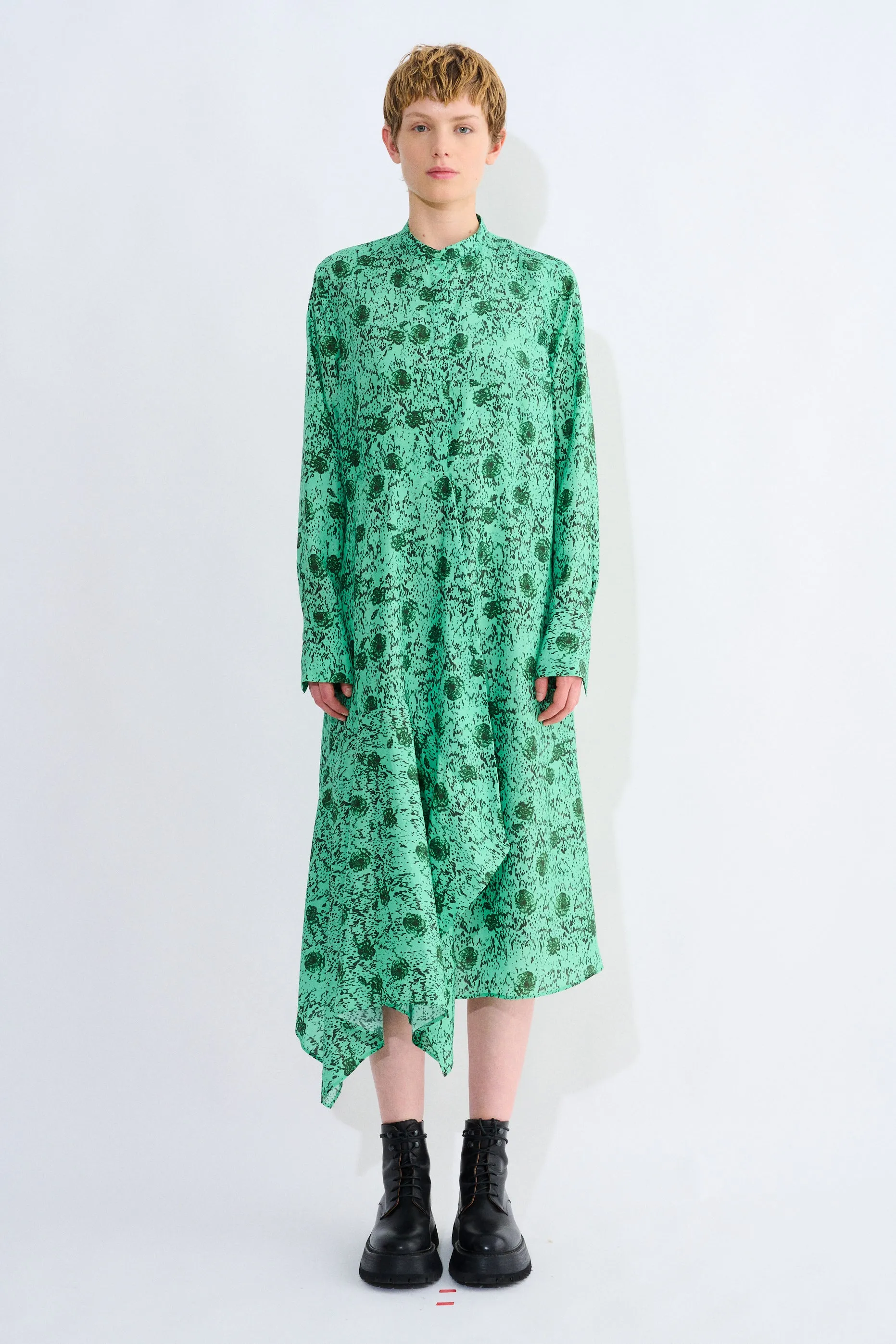 Daby Shirt Dress With Waist String sold by Christian Wijnants