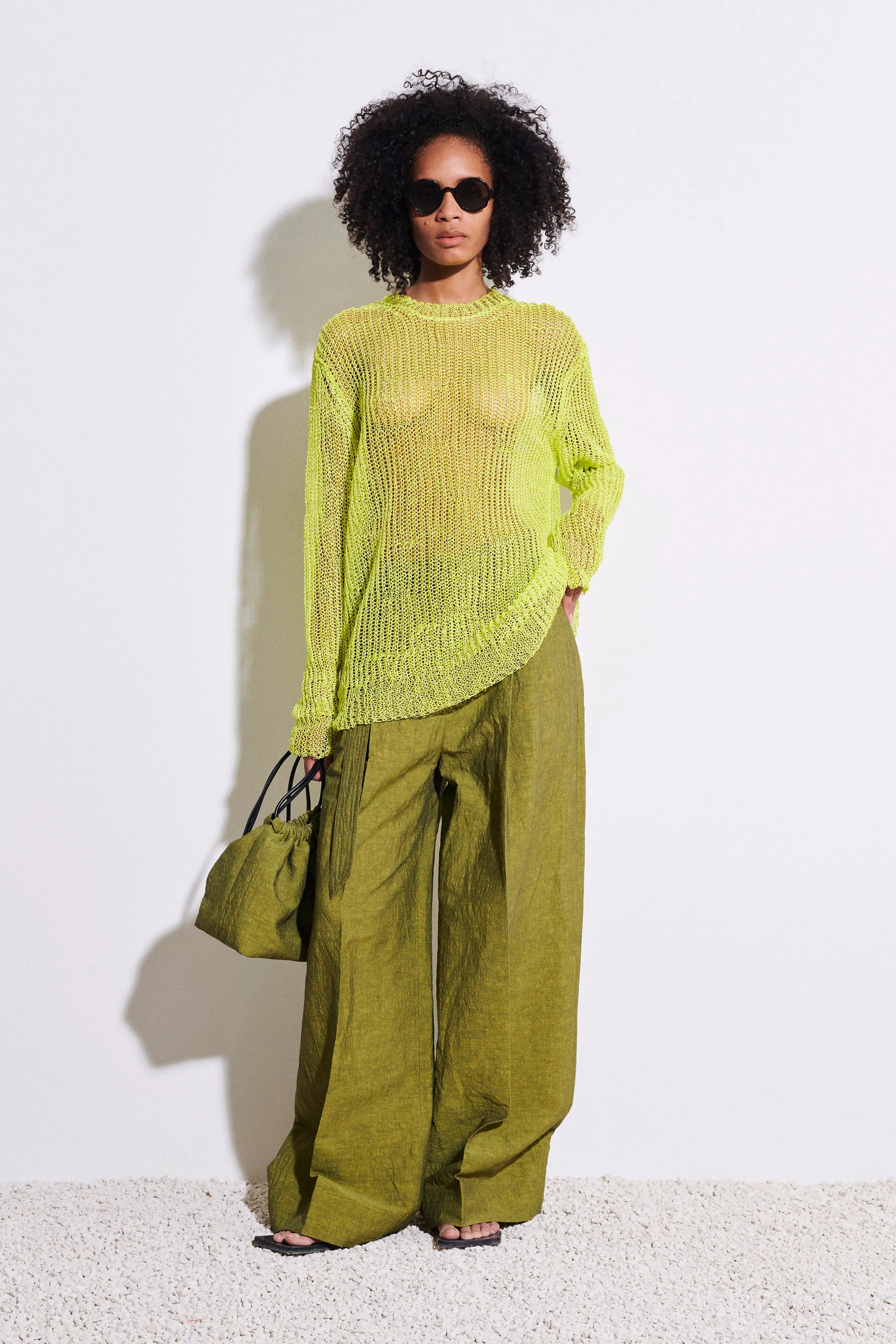 Kuma Open Knit Sweater sold by Christian Wijnants product image thumbnail 2