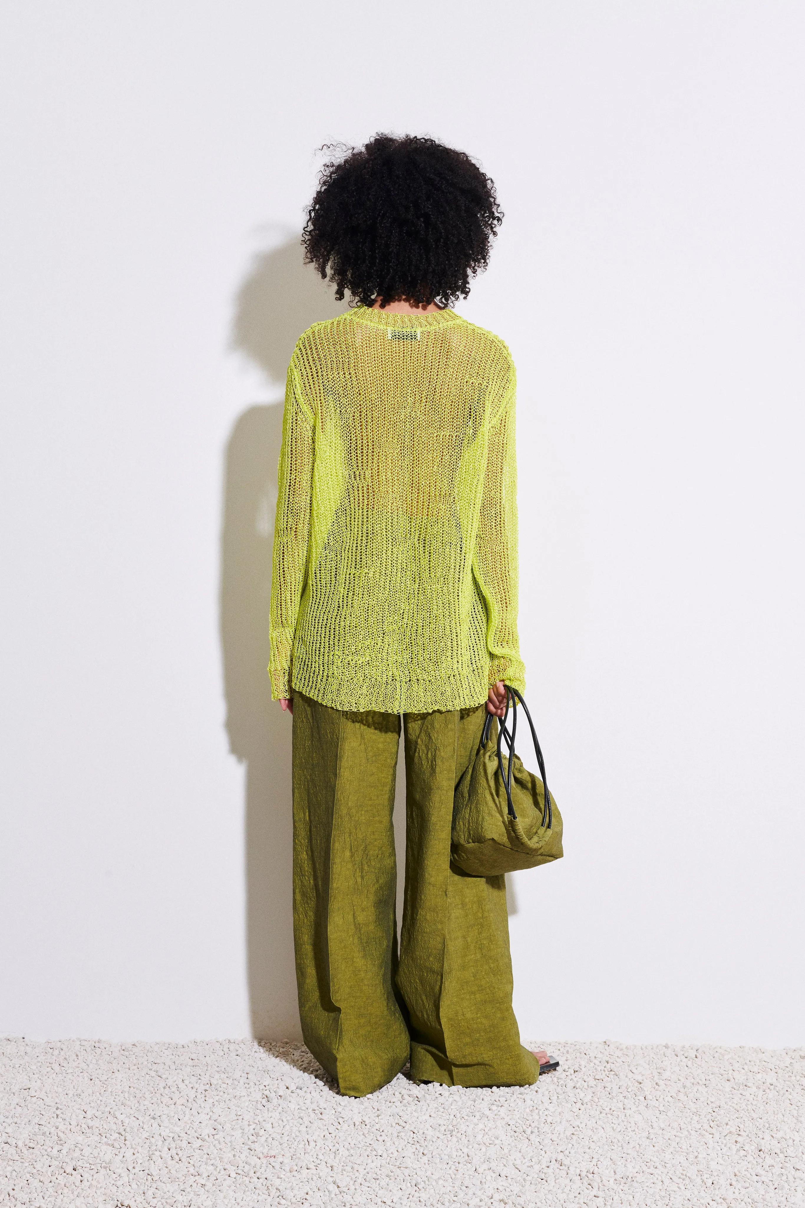 Kuma Open Knit Sweater sold by Christian Wijnants product image thumbnail 5