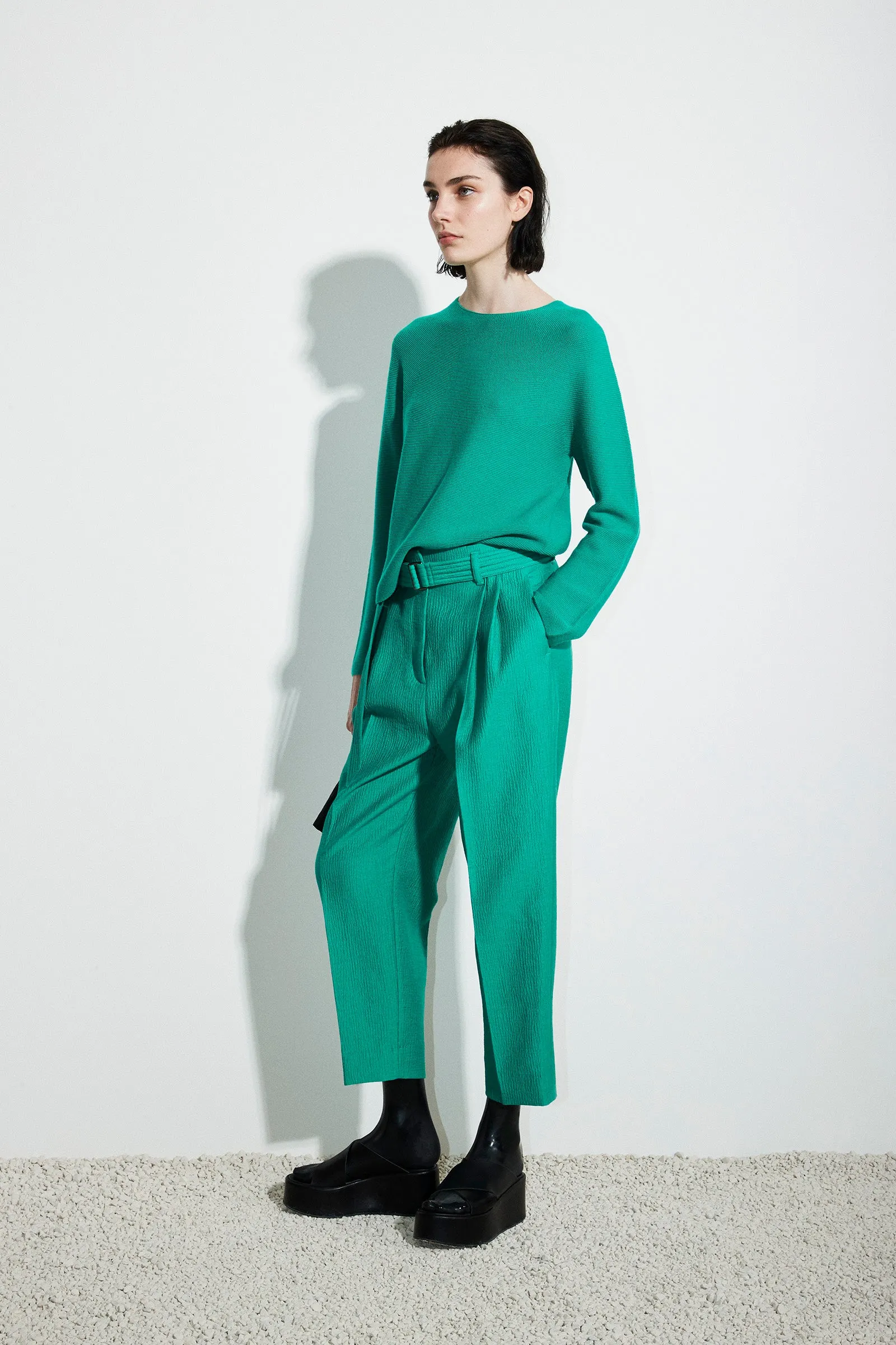 Puro Cropped Trousers sold by Christian Wijnants product image thumbnail 2