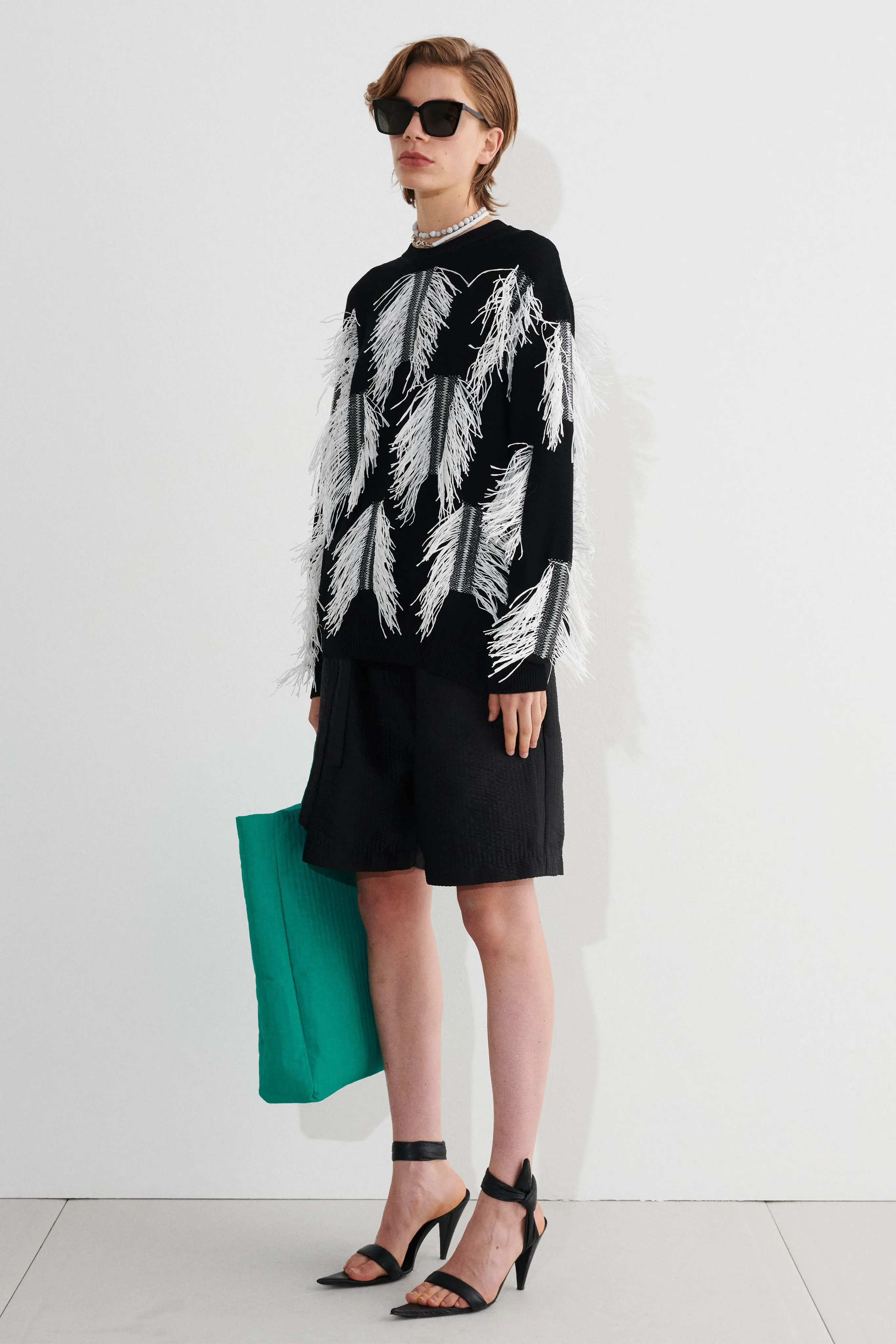 Kigeli Asymmetrical Sweater sold by Christian Wijnants product image thumbnail 2