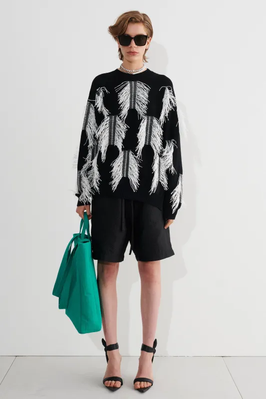 Kigeli Asymmetrical Sweater sold by Christian Wijnants