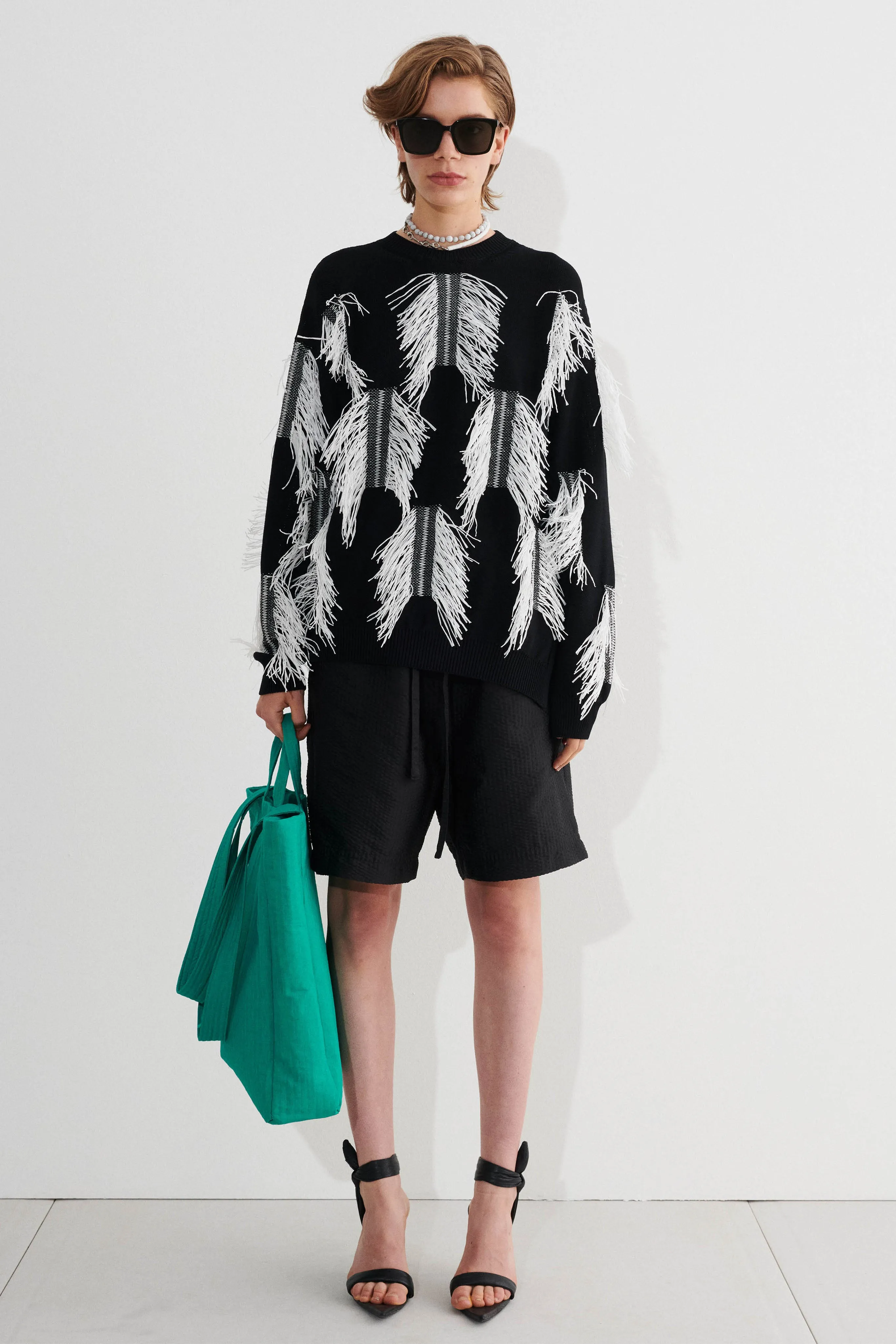 Kigeli Asymmetrical Sweater sold by Christian Wijnants