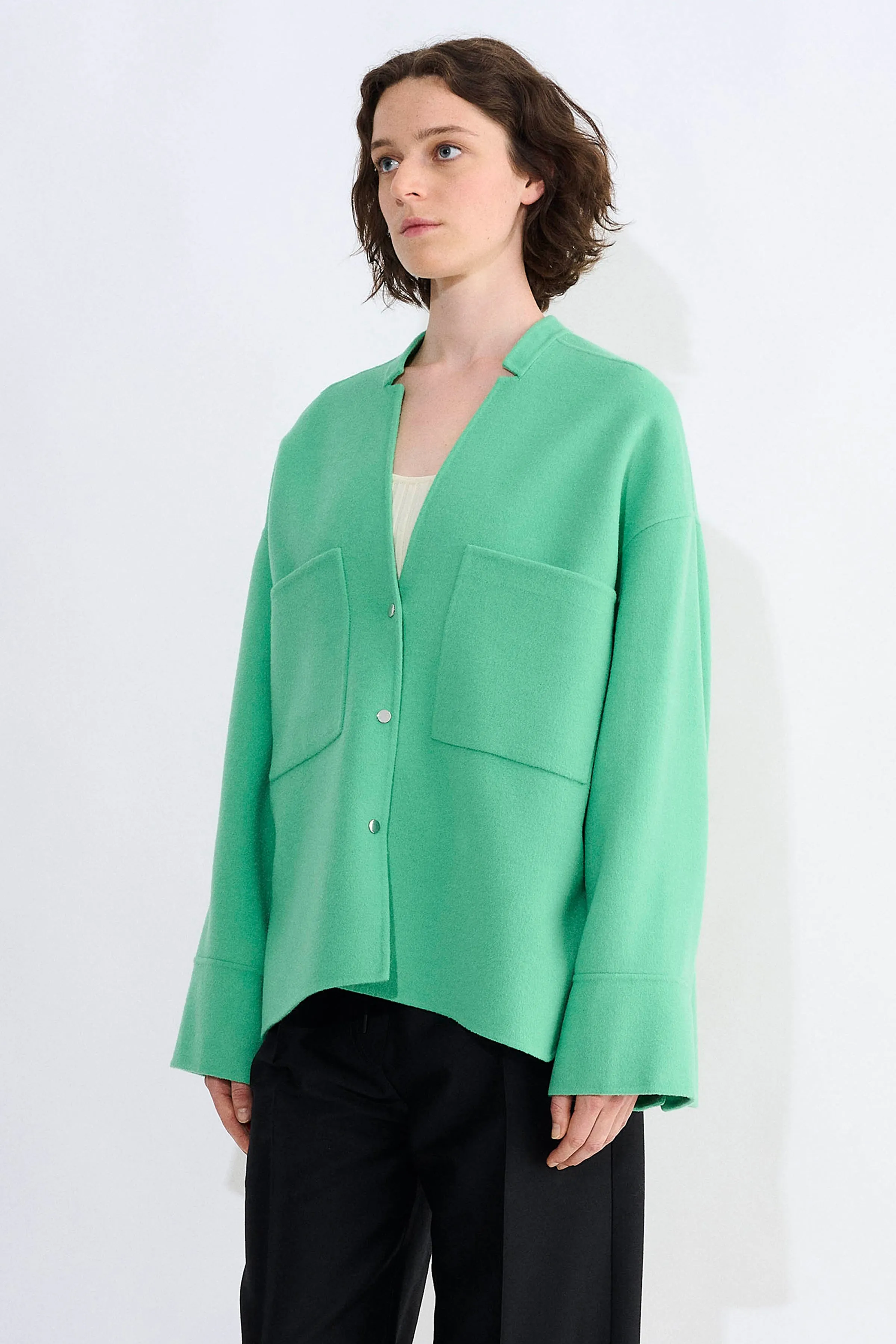 Thulani Double Face Overshirt sold by Christian Wijnants product image thumbnail 2