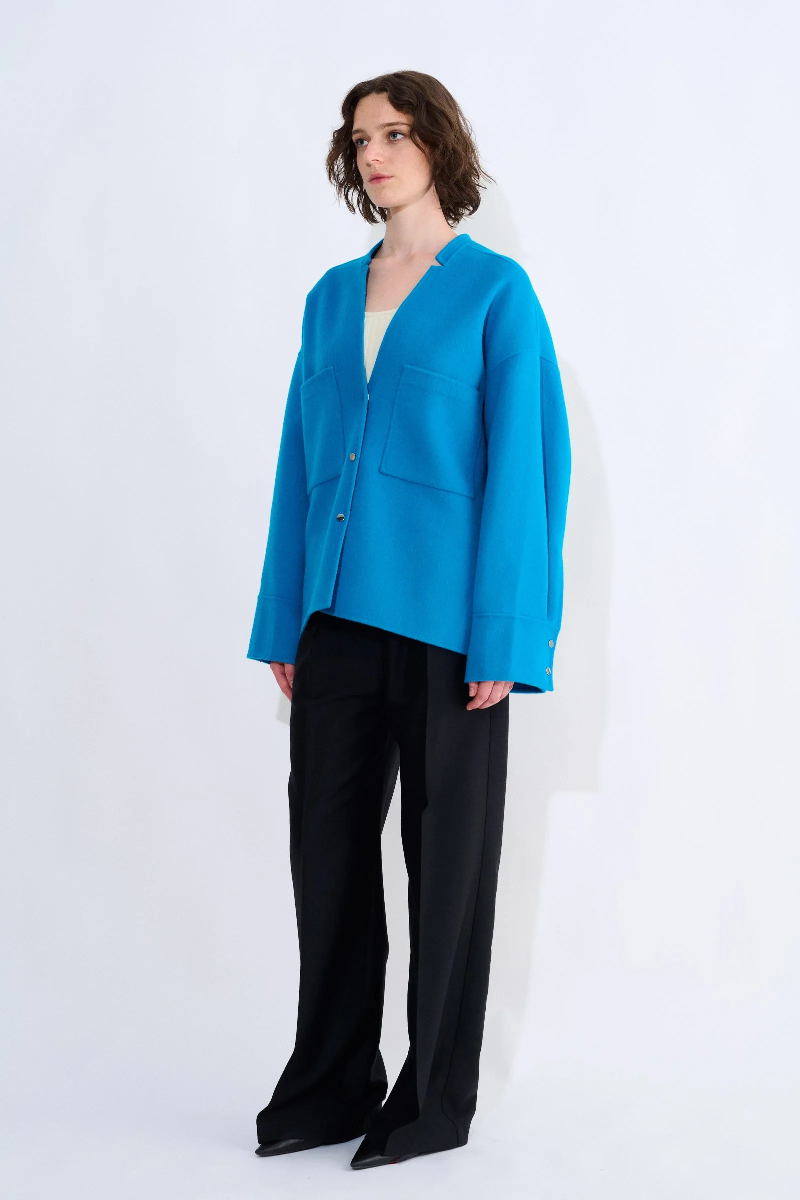 Thulani Double Face Overshirt sold by Christian Wijnants product image thumbnail 3