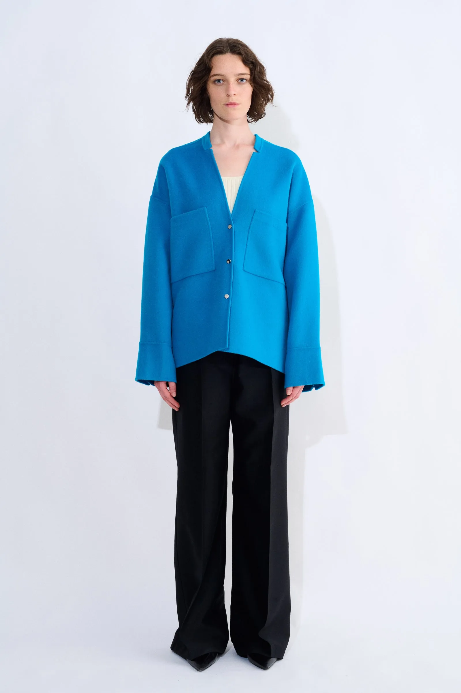 Thulani Double Face Overshirt sold by Christian Wijnants product image thumbnail 2