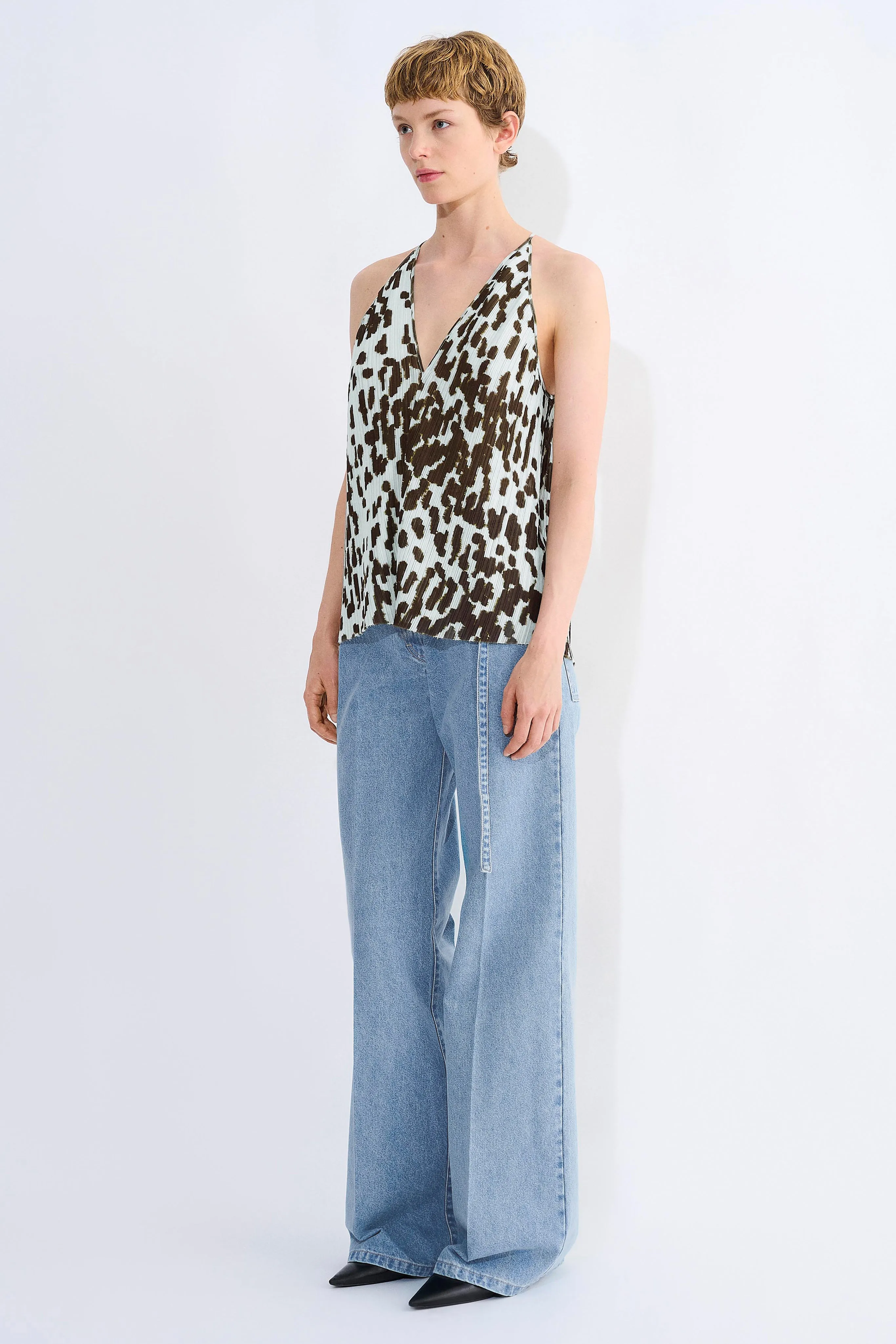 Tahira Plisse Top sold by Christian Wijnants product image thumbnail 3