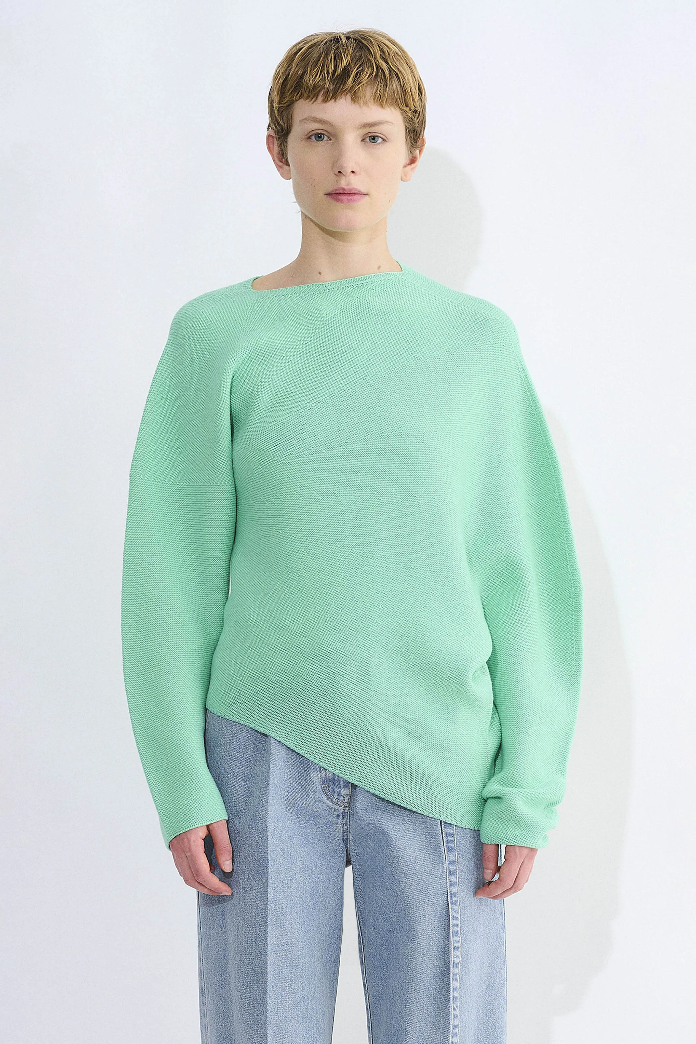 Klean Asymetrical Sweater sold by Christian Wijnants