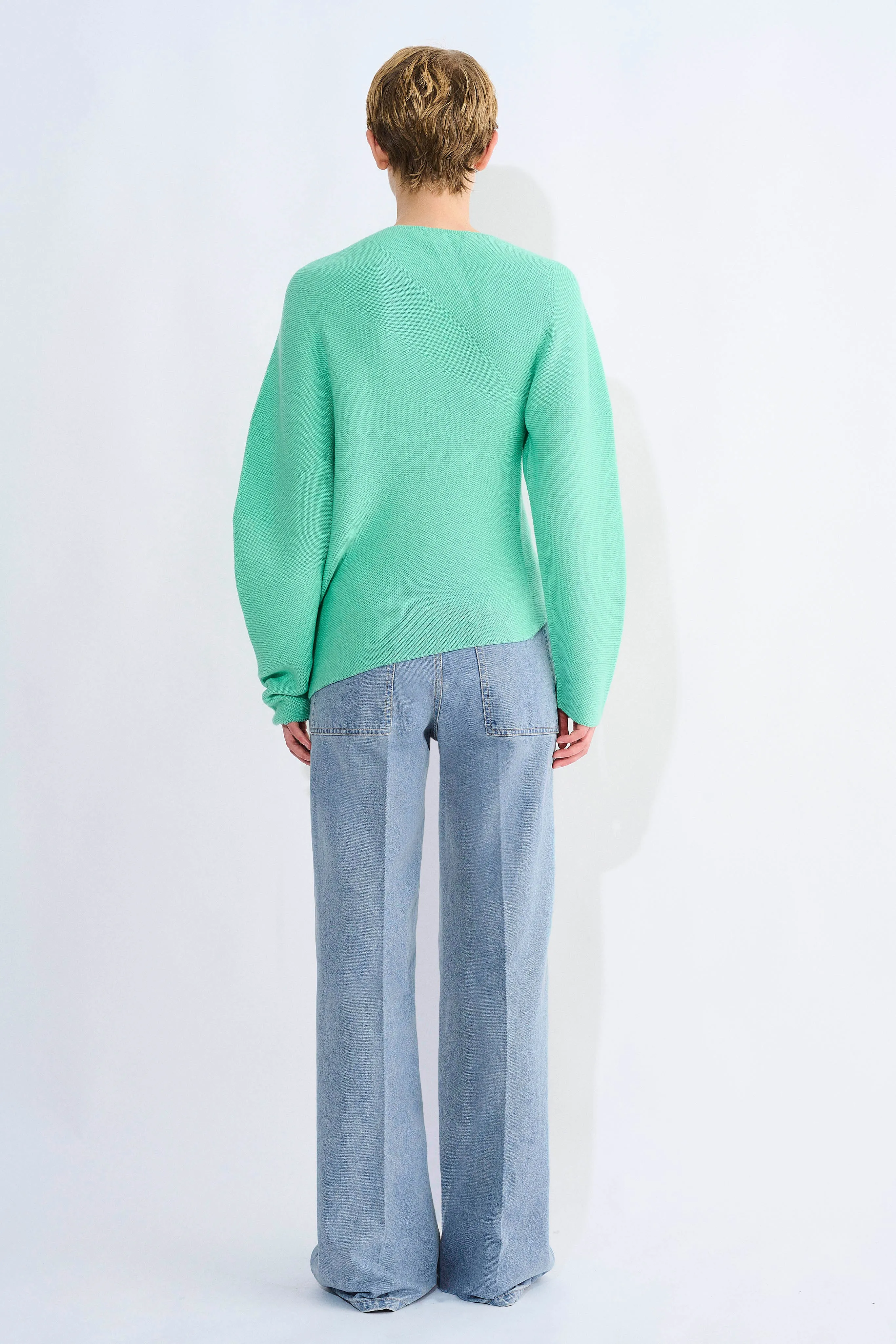 Klean Asymetrical Sweater sold by Christian Wijnants product image thumbnail 4