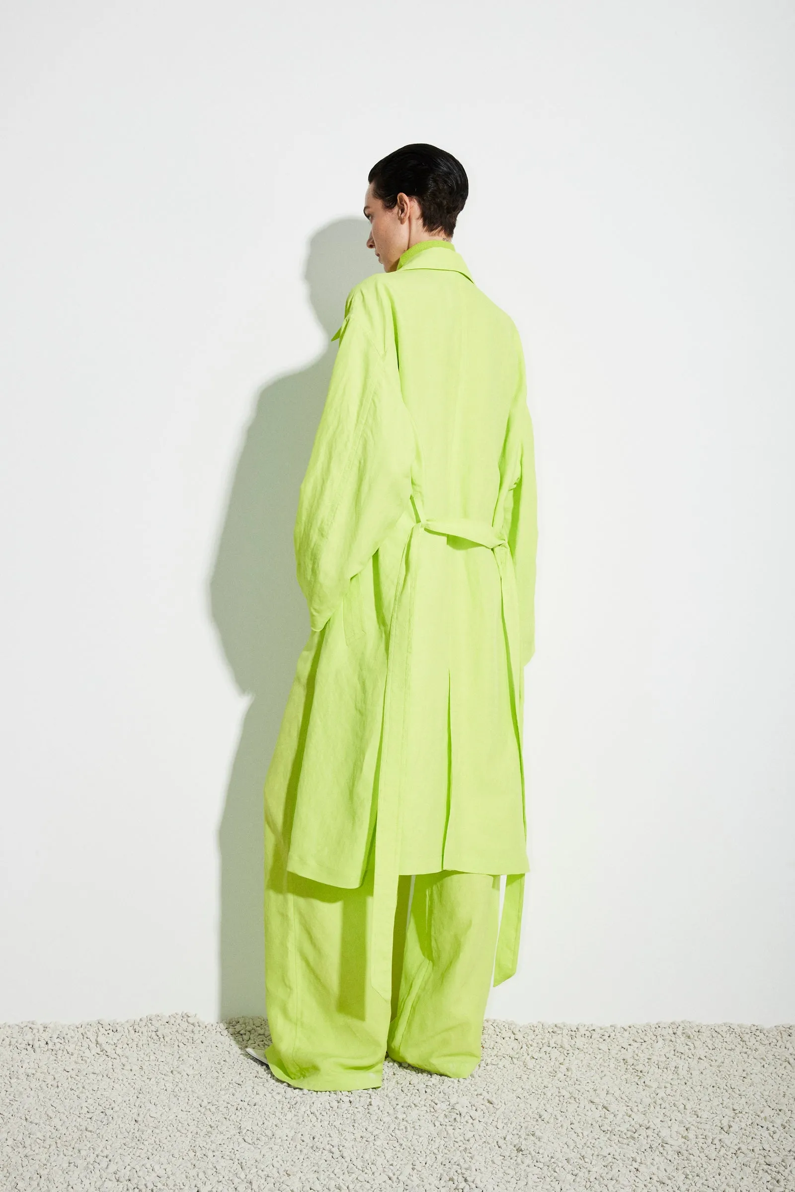 Chanuka Mackintosh Coat sold by Christian Wijnants product image thumbnail 3