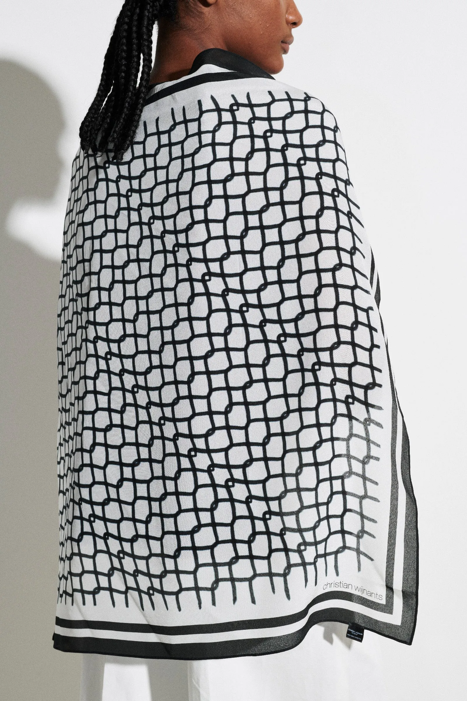 Attia Small Scarf sold by Christian Wijnants product image thumbnail 2