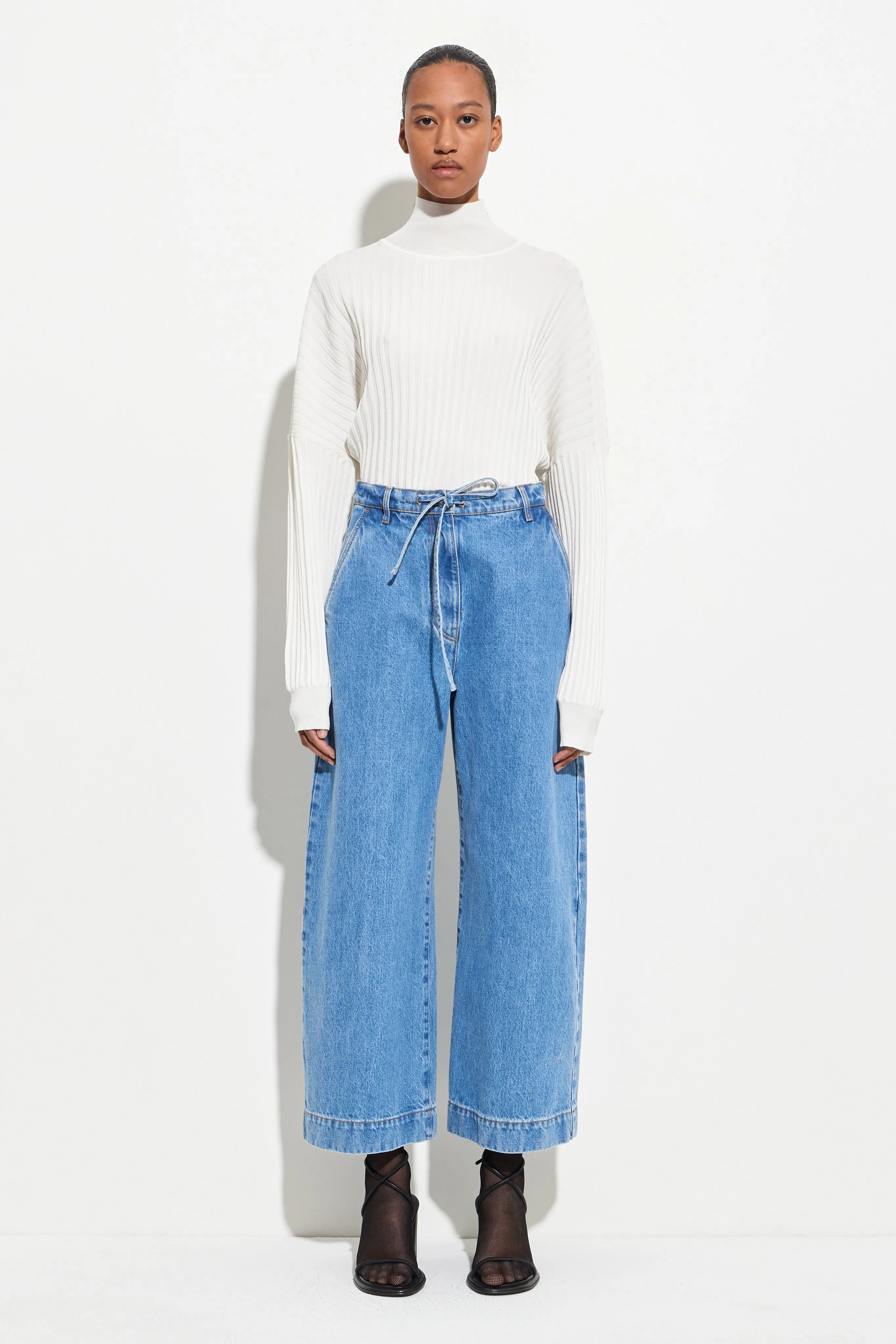 Pioni Wide Leg Denim sold by Christian Wijnants