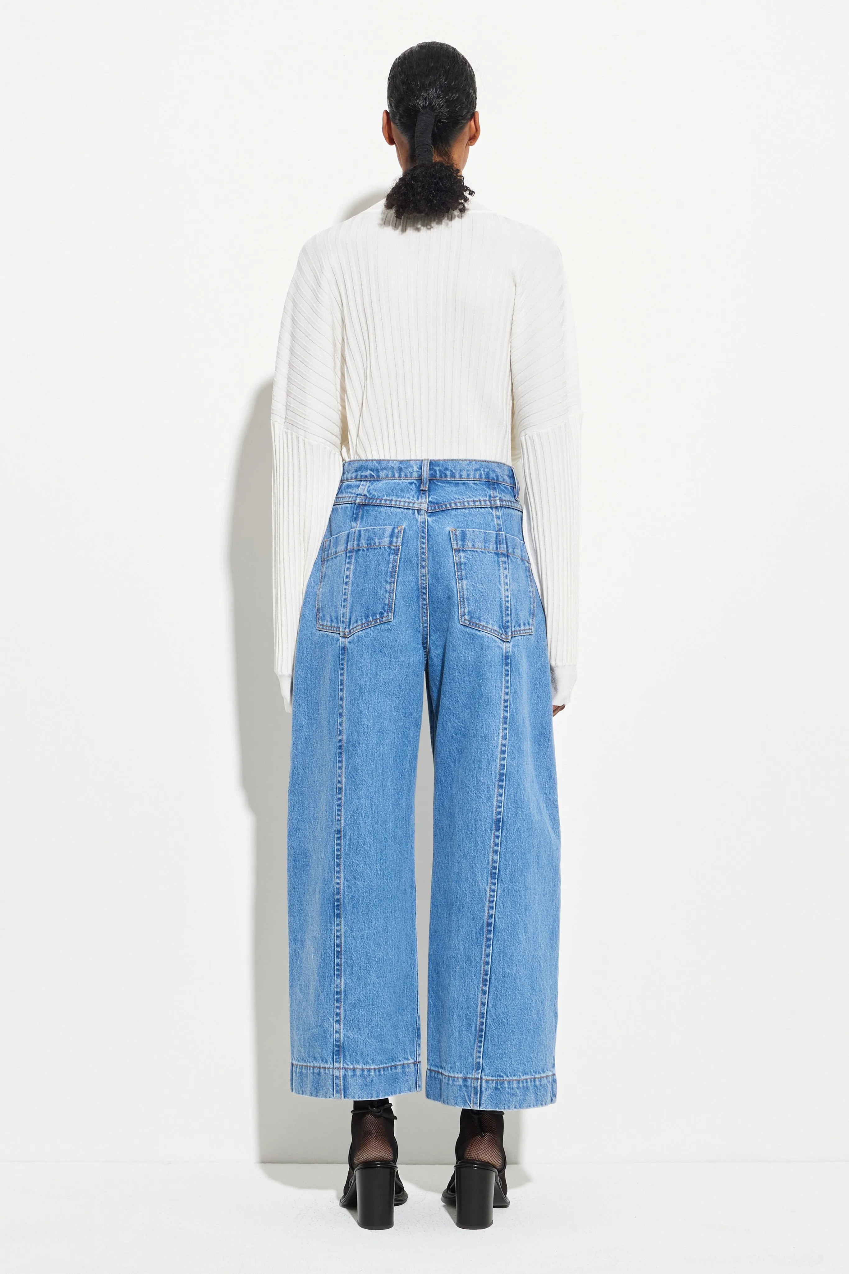 Pioni Wide Leg Denim sold by Christian Wijnants product image thumbnail 2