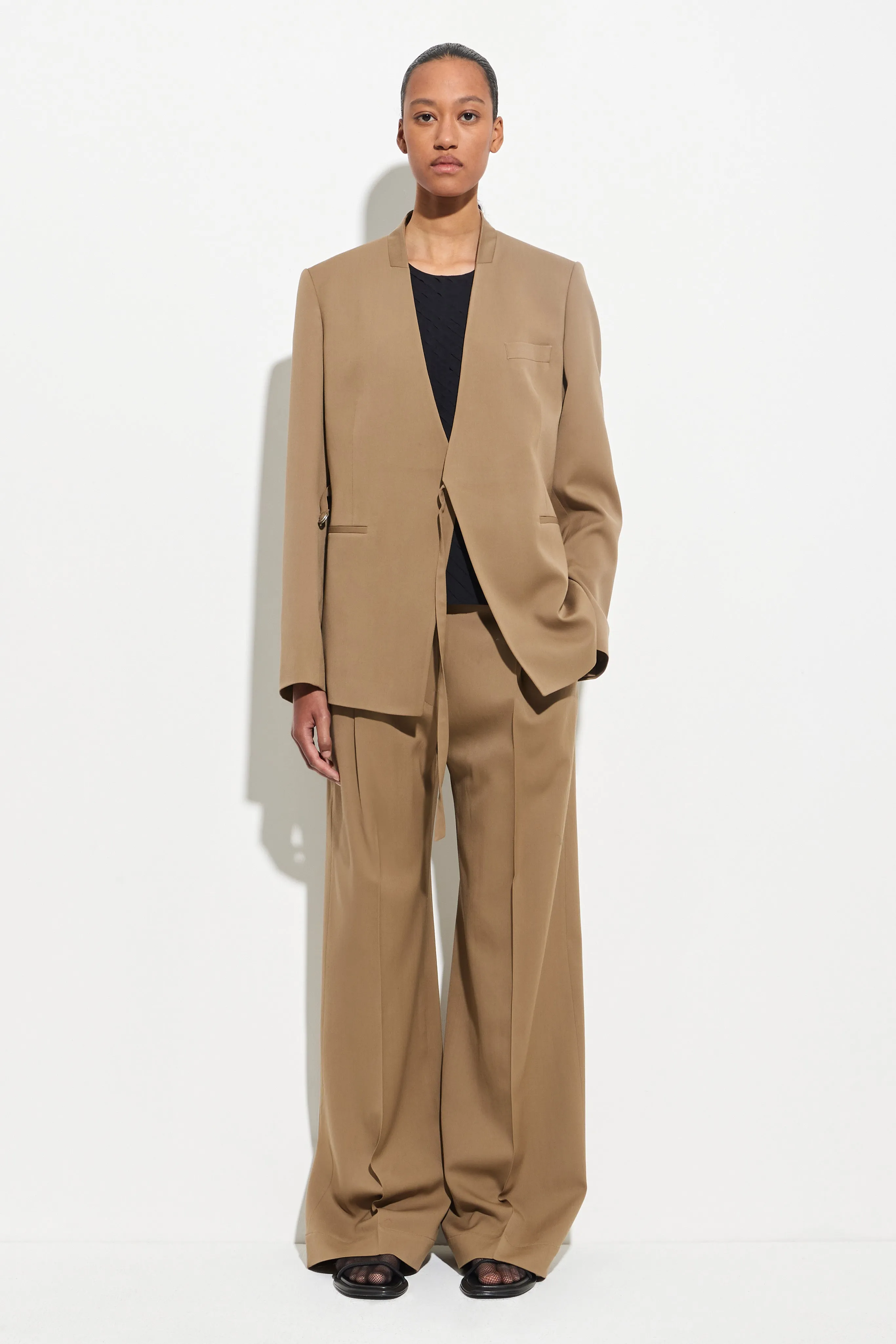 Jillos Draped Scarf Blazer sold by Christian Wijnants product image thumbnail 5