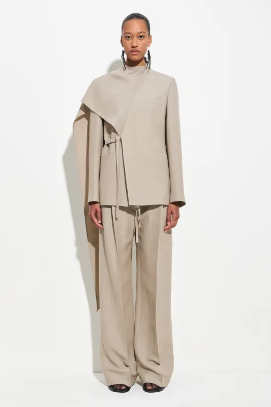 Jillos Draped Scarf Blazer sold by Christian Wijnants