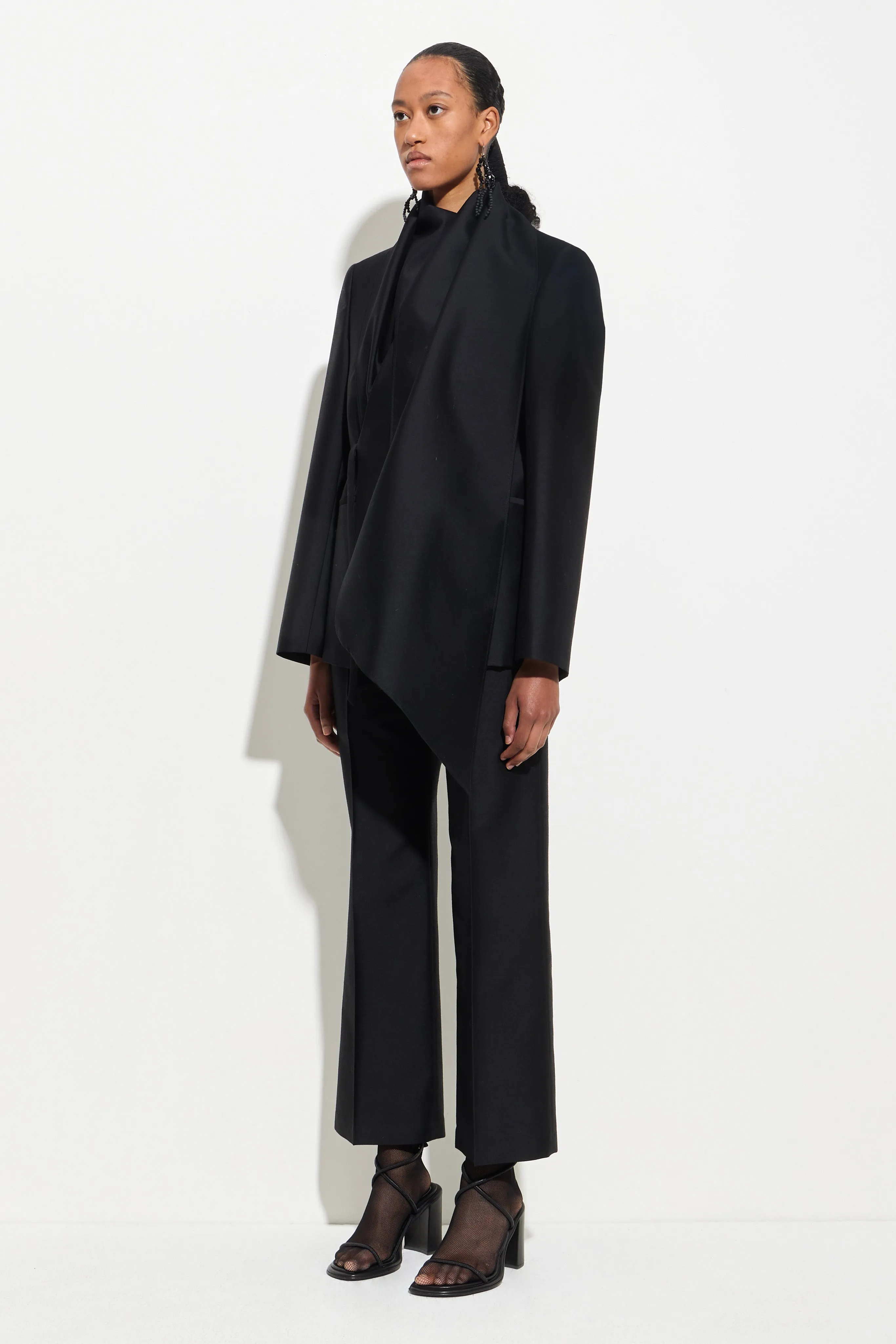 Jillos Draped Scarf Blazer sold by Christian Wijnants product image thumbnail 2