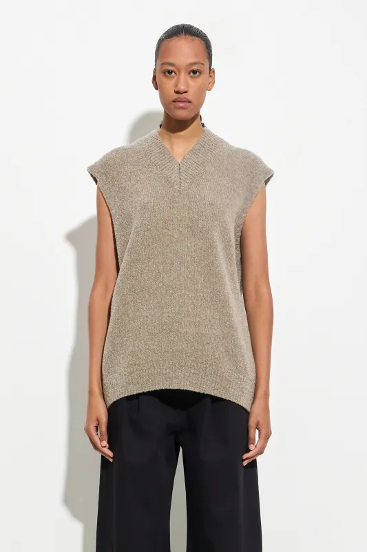 Kidepo V-Neck Vest made by Christian Wijnants