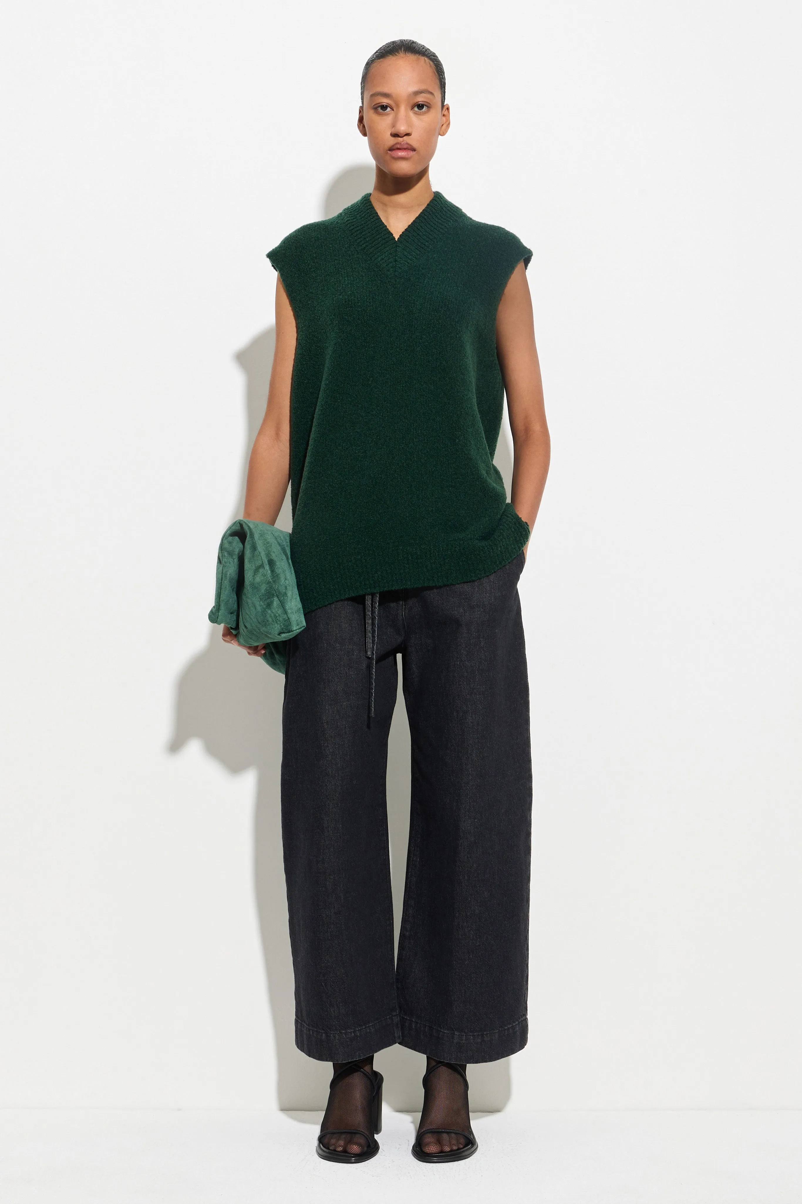 Kidepo V-Neck Vest sold by Christian Wijnants product image thumbnail 4