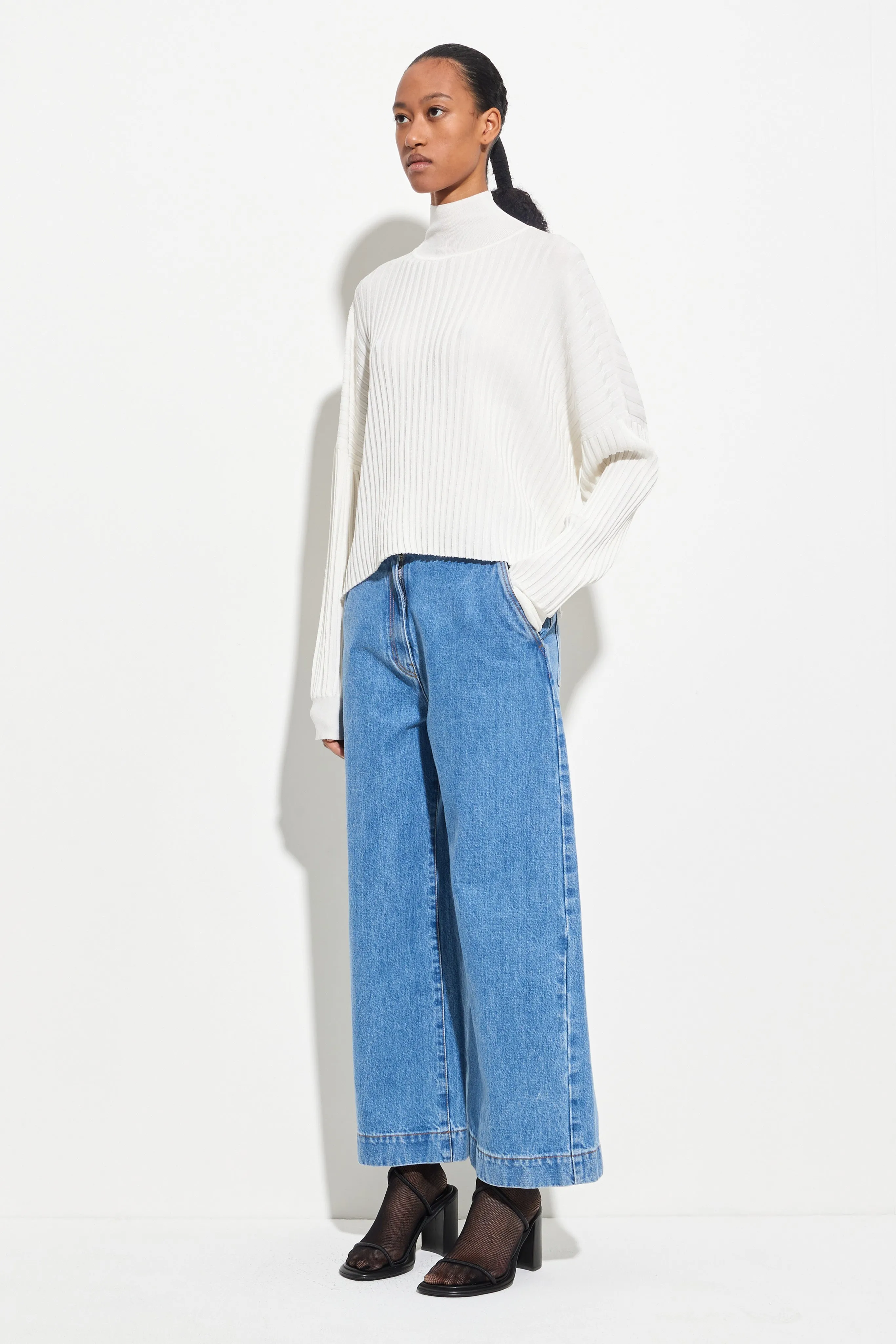 Kasplya Rib Sweater sold by Christian Wijnants product image thumbnail 2