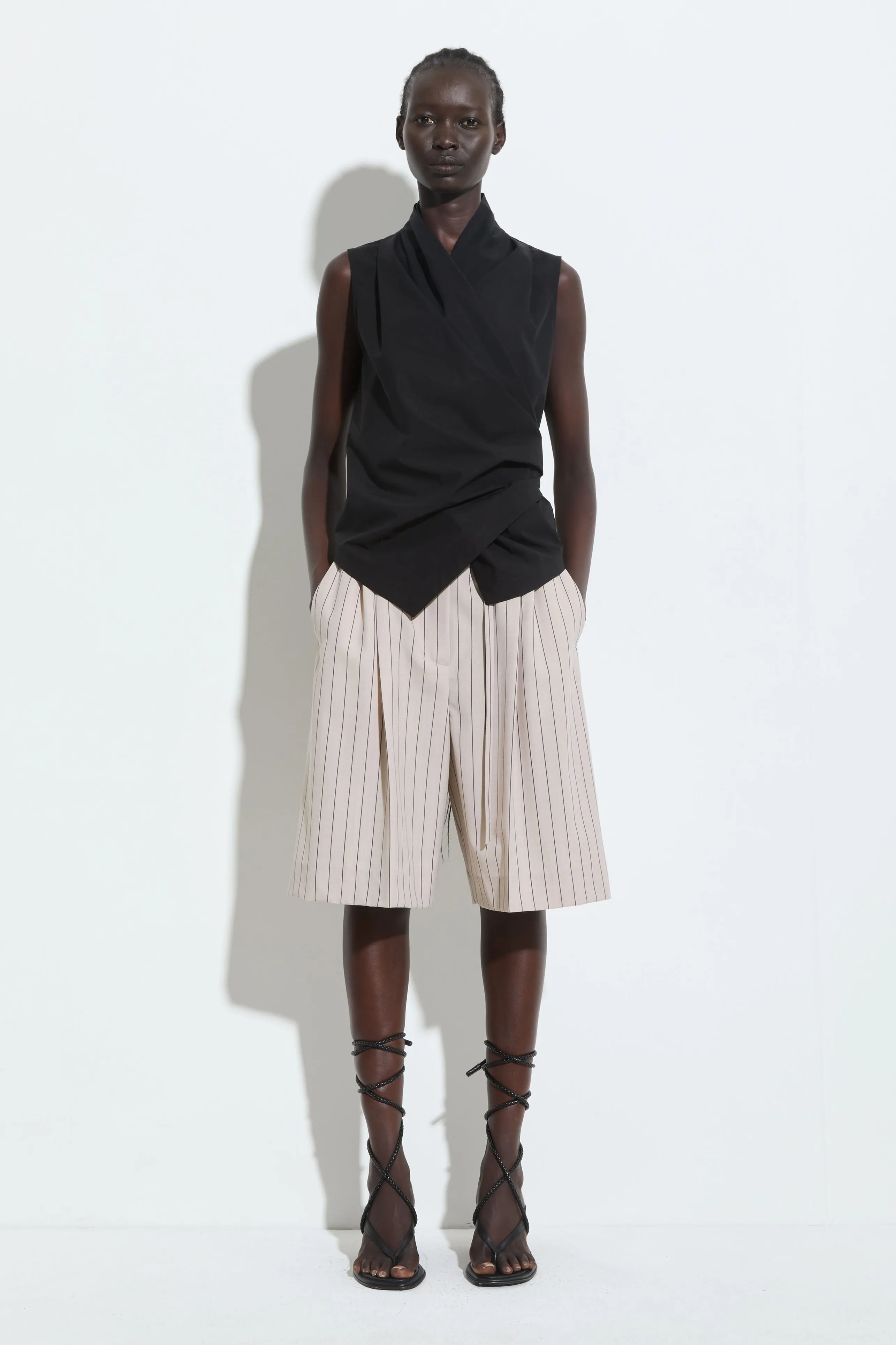 Posur Long Shorts sold by Christian Wijnants product image thumbnail 2