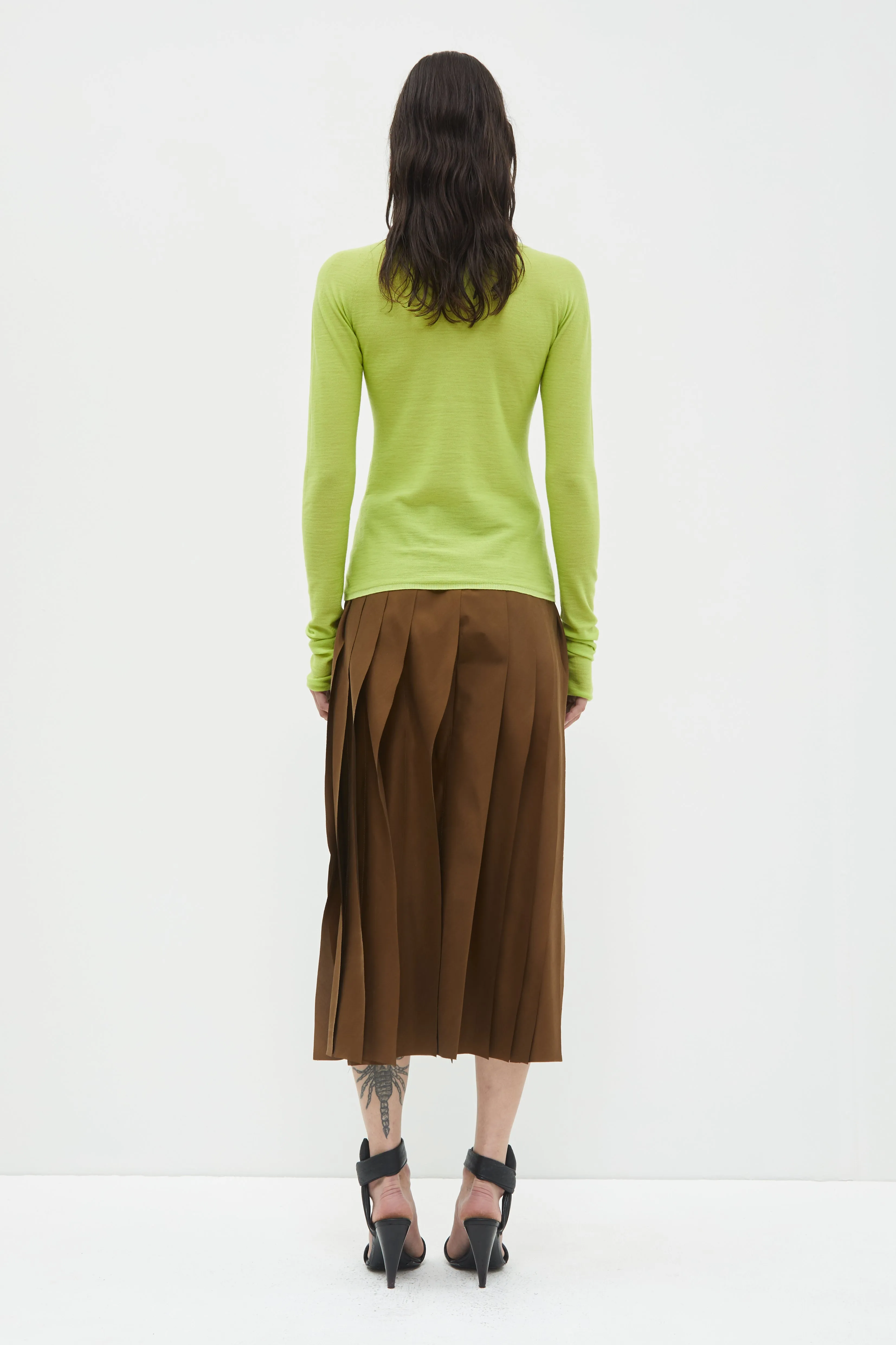 Shani Layered Strokes Skirt sold by Christian Wijnants product image thumbnail 3