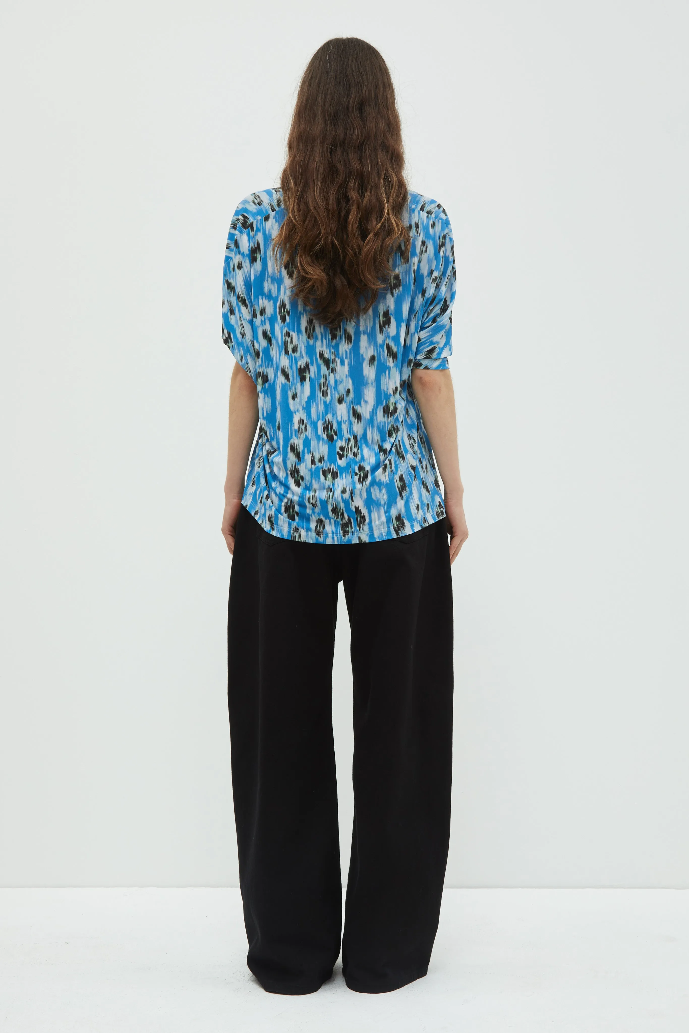 Thandi 3/4 Sleeve Jersey Top sold by Christian Wijnants product image thumbnail 4